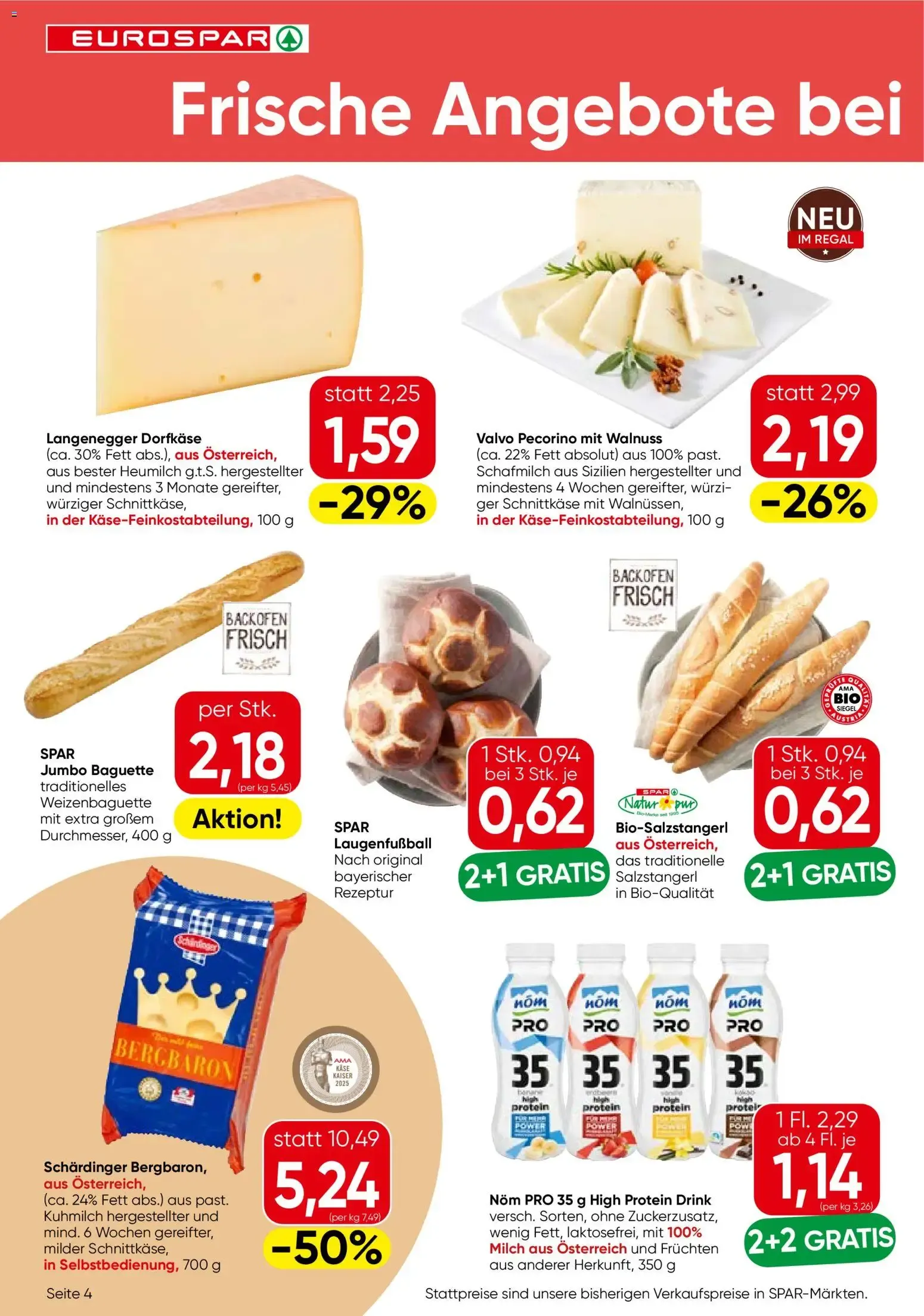 Eurospar Flugblatt von 22.10.2026 - Aktuelle Angebote von 22. Oktober bis 4. November 2026 - Flugblätt seite  4