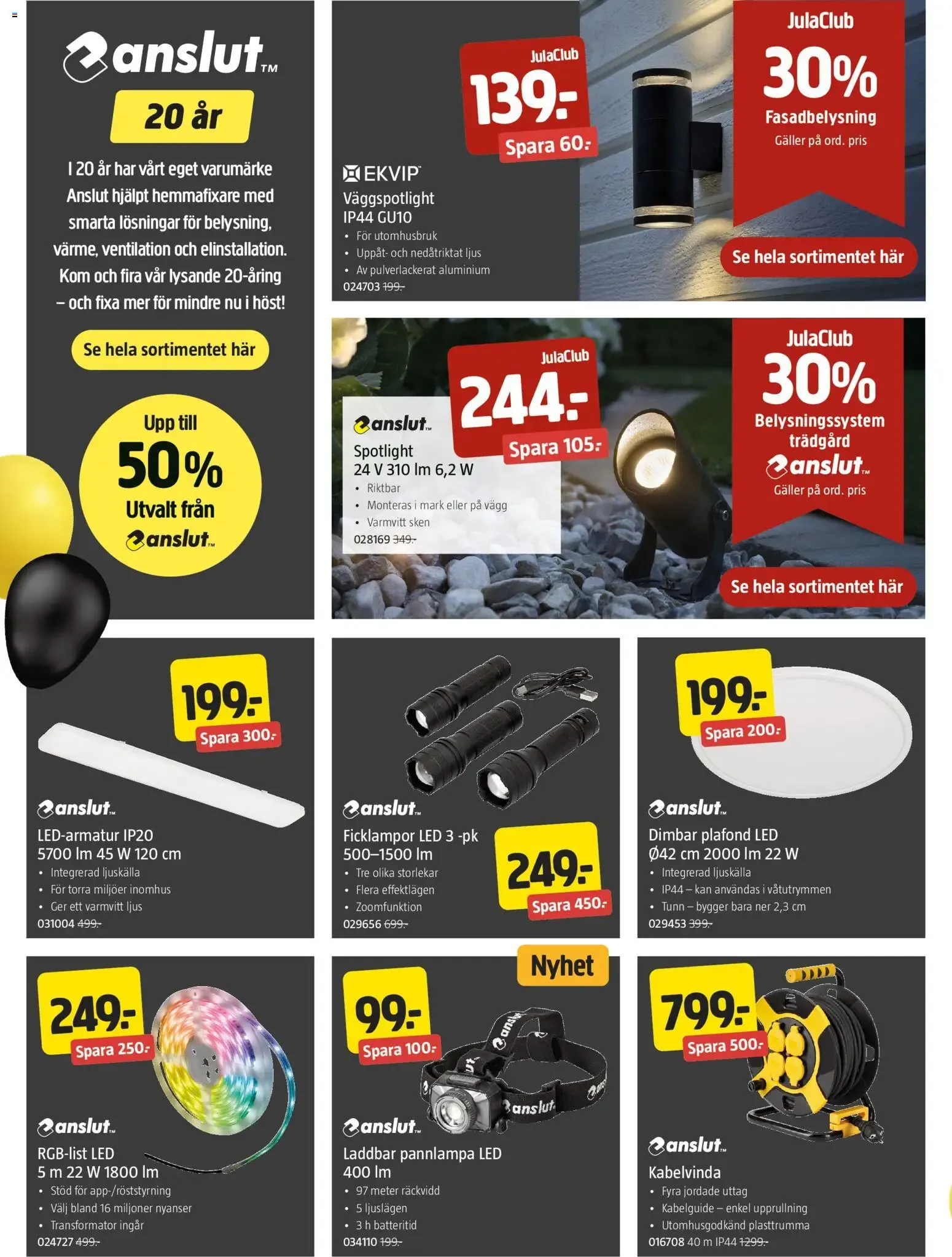 Jula erbjudanden från 24/09/2026 - 07/10/2026 > Reklamblad nuvarande rabatter från 24 september till 7 oktober 2026 - Reklamblad sidor 2