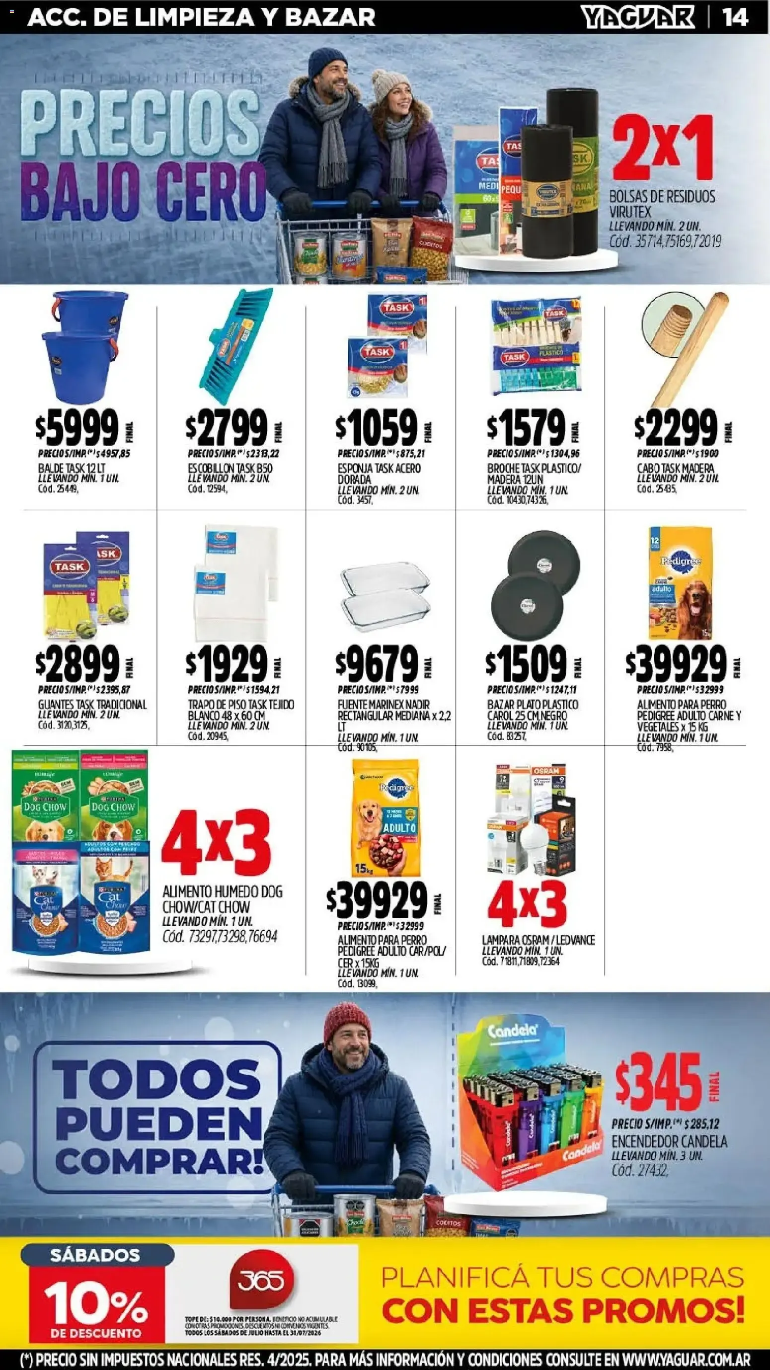 Ofertas de Mayorista Yaguar: Precios Bajo Cero - Oferta Semanal San Juan 20 de julio al 25 de julio 2026 - Página 14 del catálogo