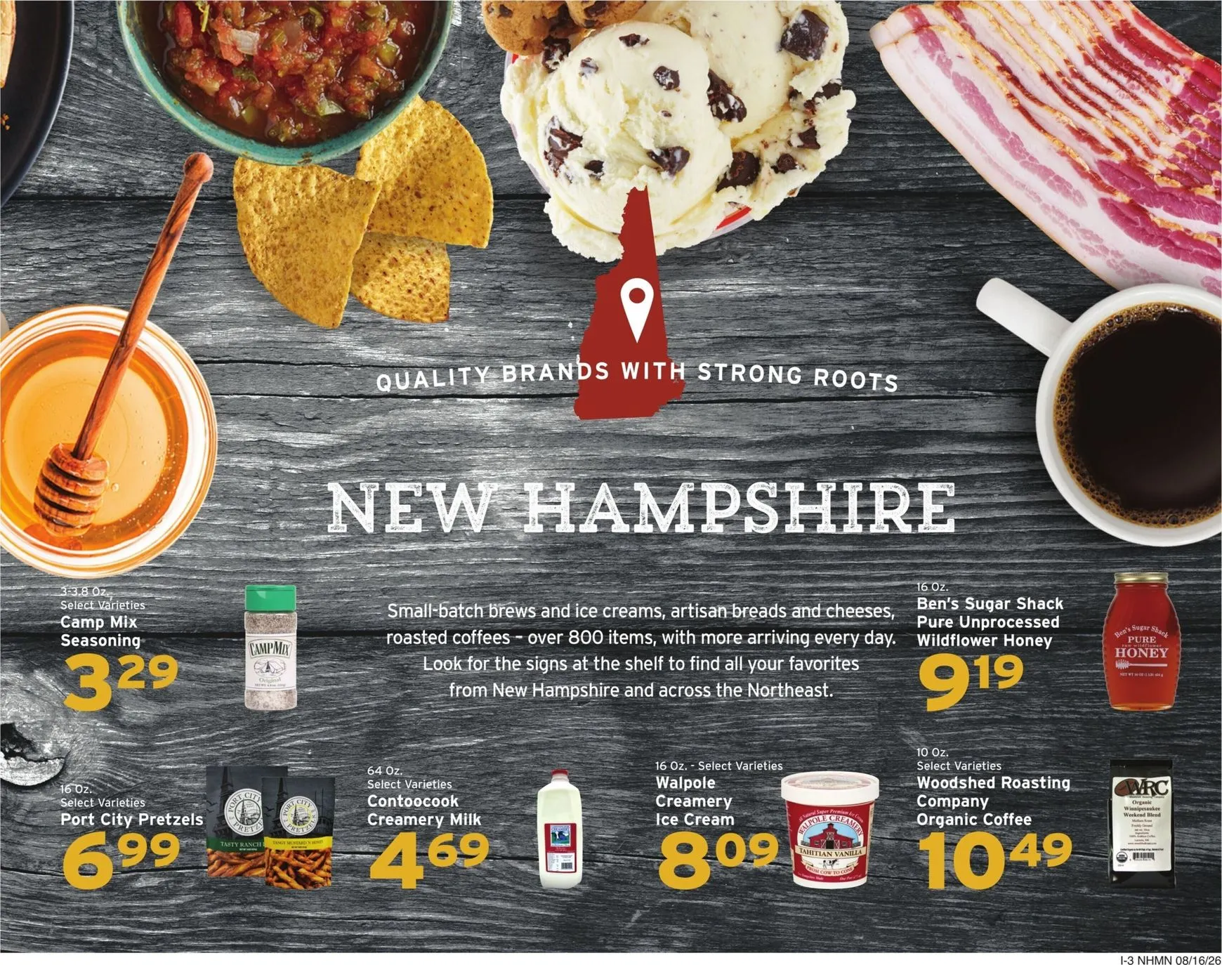 Weekly promotion Hannaford: Savings made easy. spanning from August 16 to August 22 2026 - Page 11 for Catalogue 365