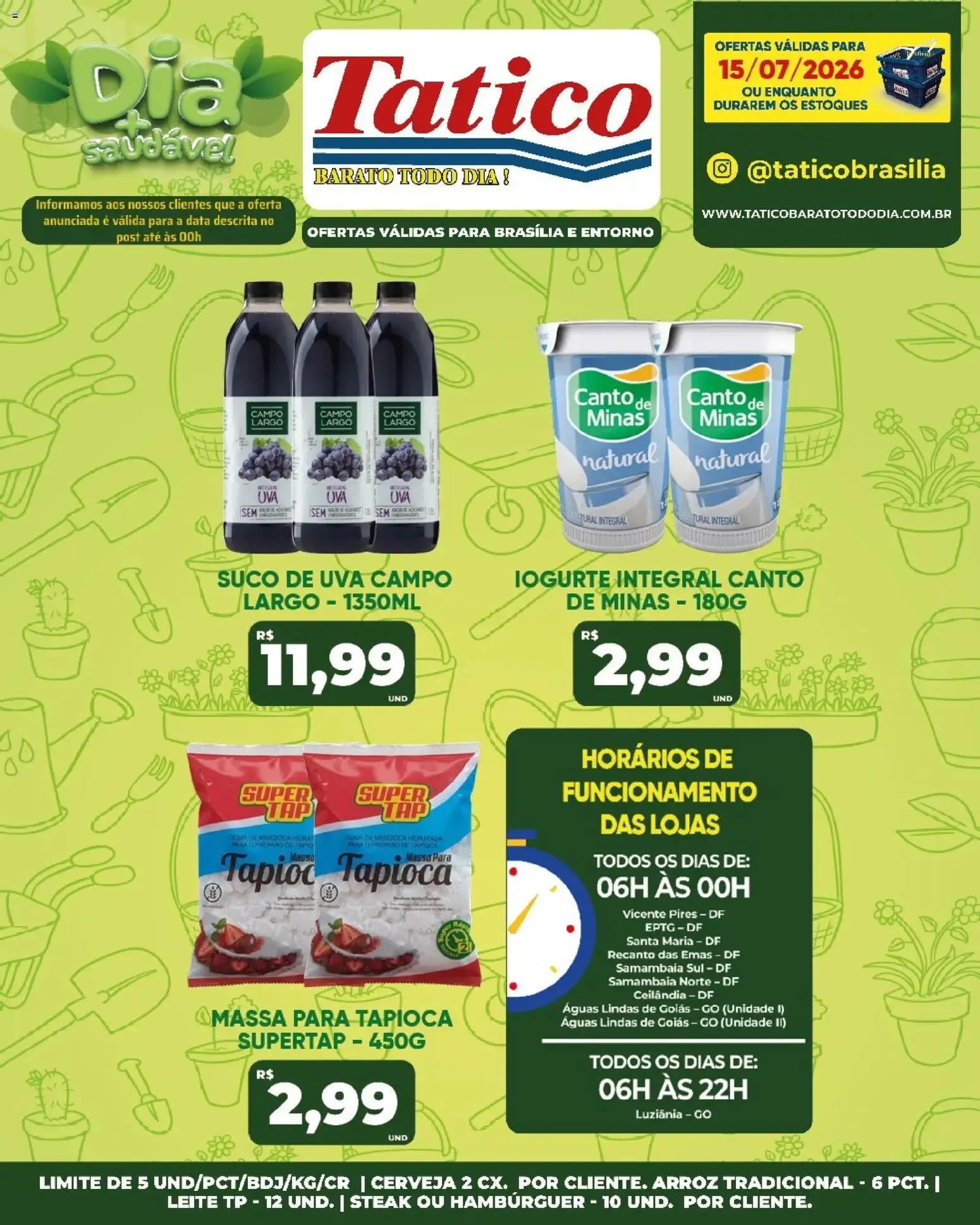 Encarte de Tatico ofertas do Dia de 16/07/2026 | Promoções Online 16 de julho até 16 de julho 2026 - Pagina 38