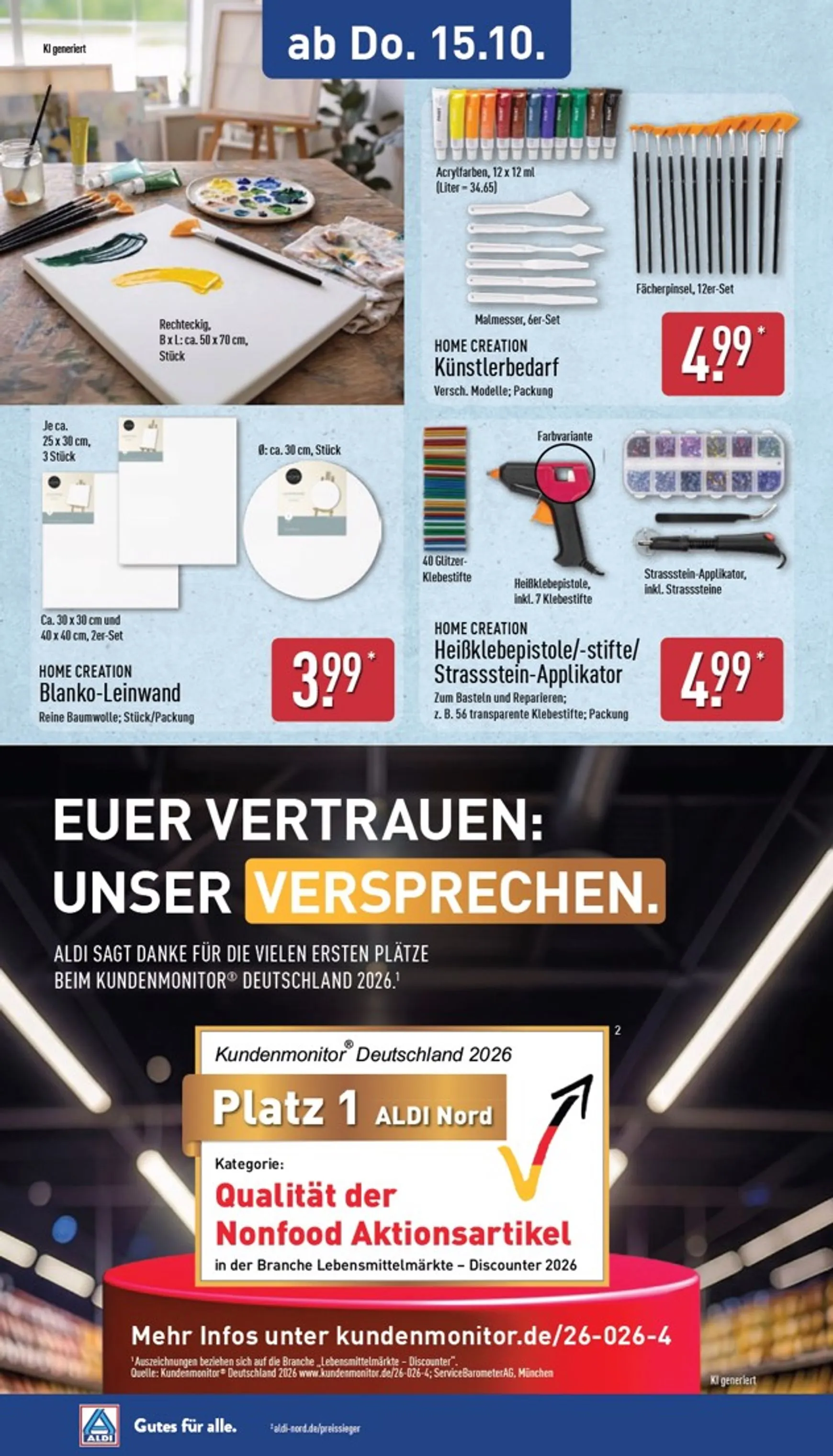ALDI NORD - Ausblick Prospekt nächste Woche – von Montag 12.10.2026 bis Samstag 17.10.2026 von 12. Oktober bis 17. Oktober 2026 - Prospekt seite 15