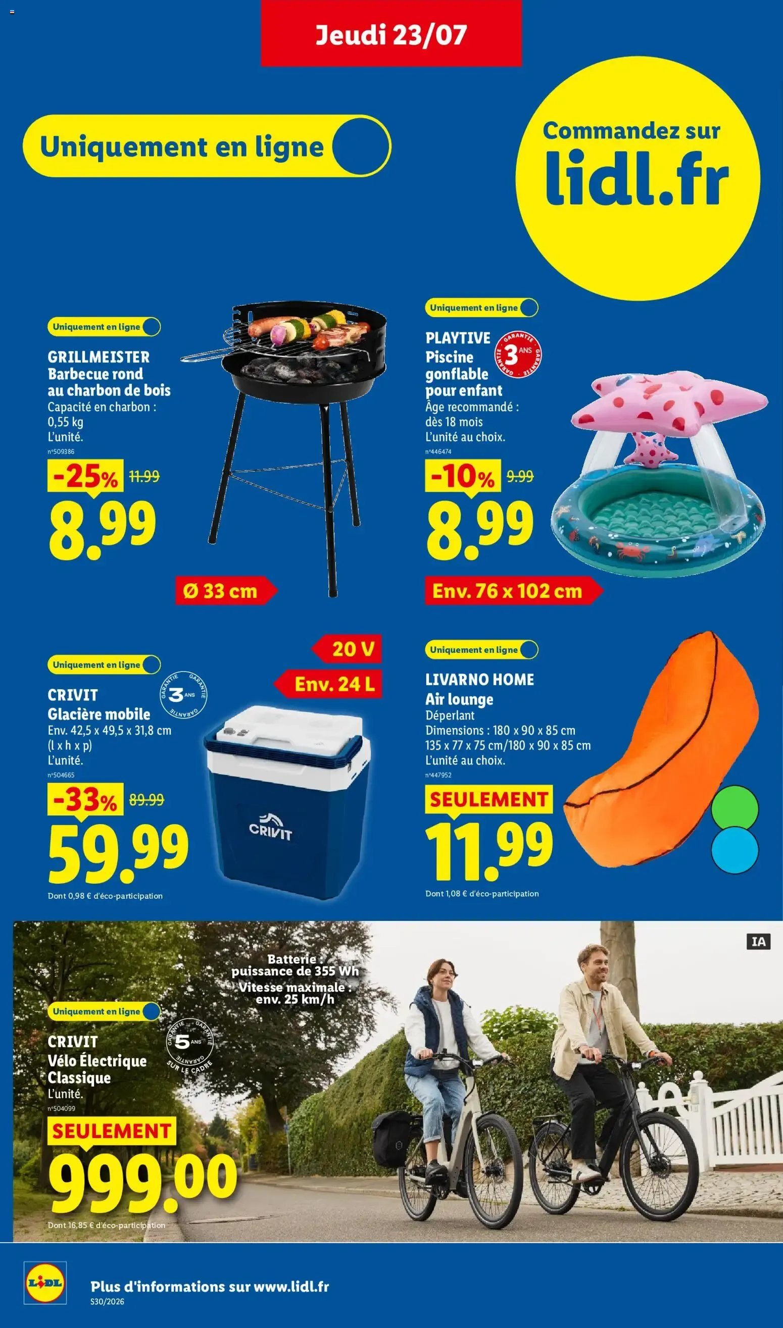 Catalogue LIDL du 23/07/2026 | Promo prospectus en ligne du 23 juillet au 29 juillet 2026 - Catalogue page 34