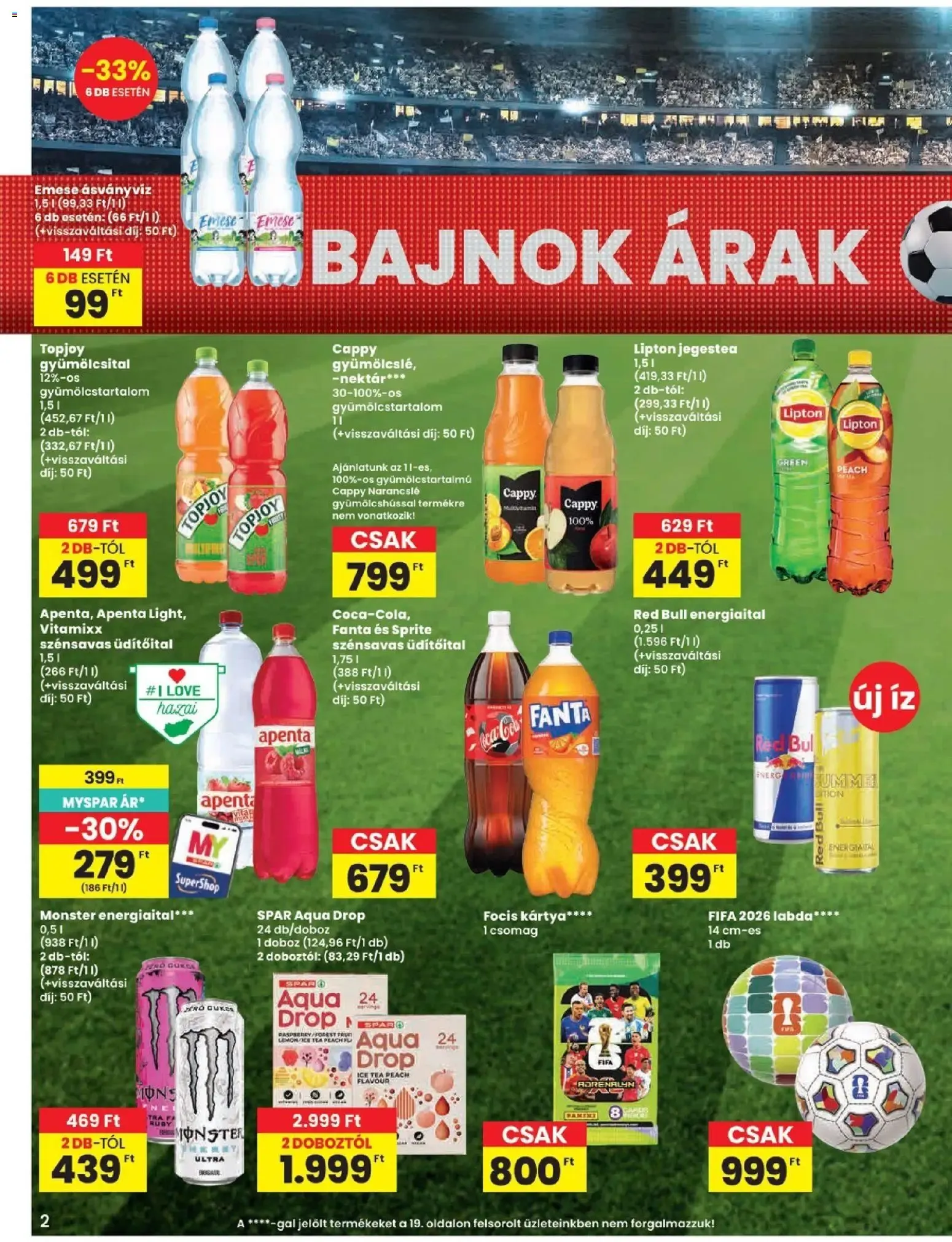 Katalógus Spar akciós újság - Születnapi szenzáció! június 18.-tól június 24.-ig 2026. - Oldal 2