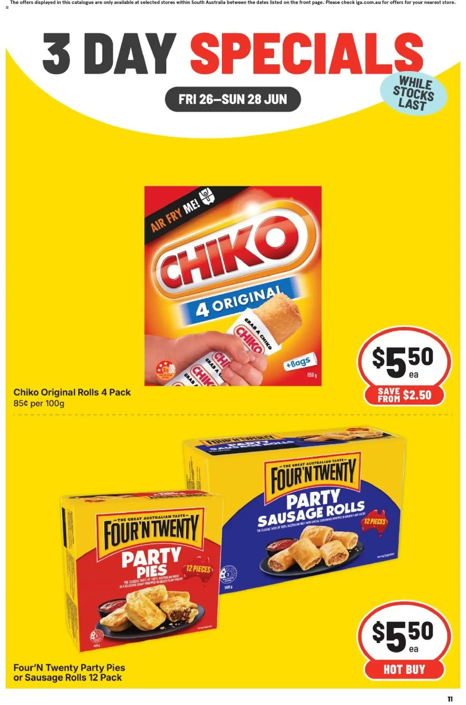 3 DAY SPECIALS - Catalogue valid from 26 June to 28 June 2026 - page 3