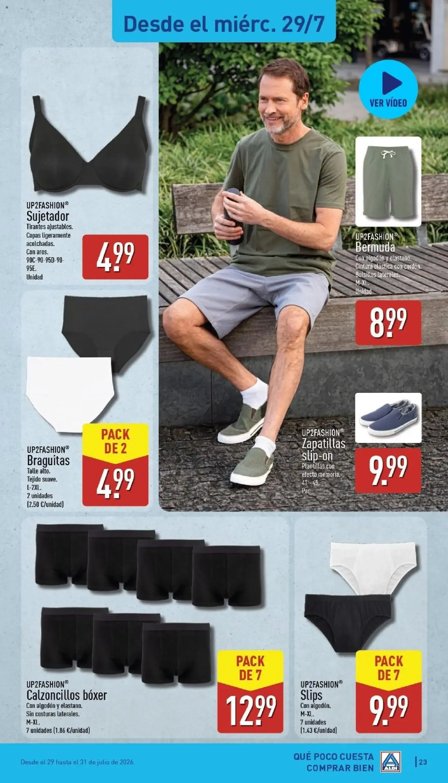 Catálogo de Aldi: Frescura a precios para tirarse a la piscina 27 de julio al 2 de agosto 2026 - Página 23