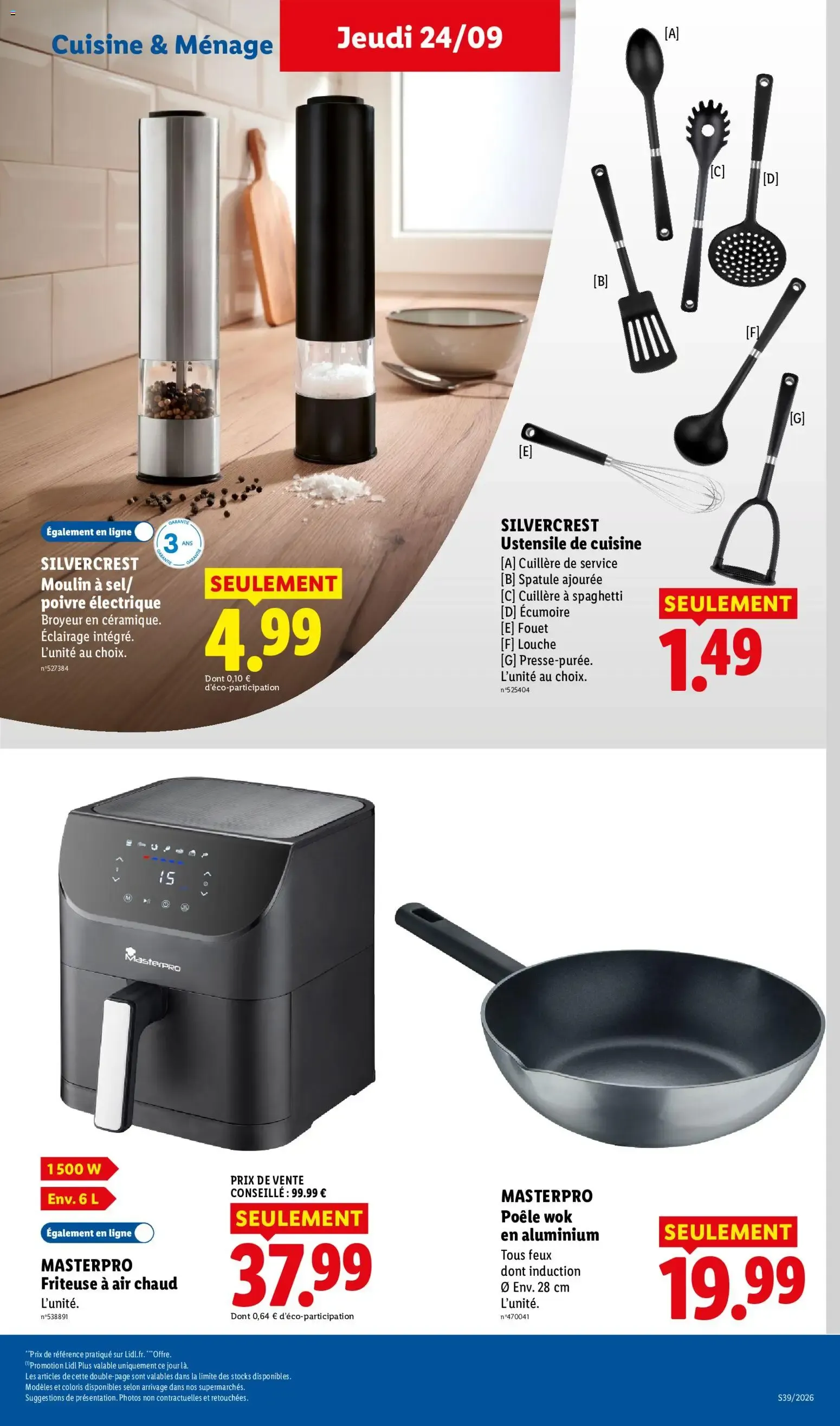 Catalogue LIDL du 24/09/2026 | Promo prospectus en ligne du 24 septembre au 30 septembre 2026 - Catalogue page 37