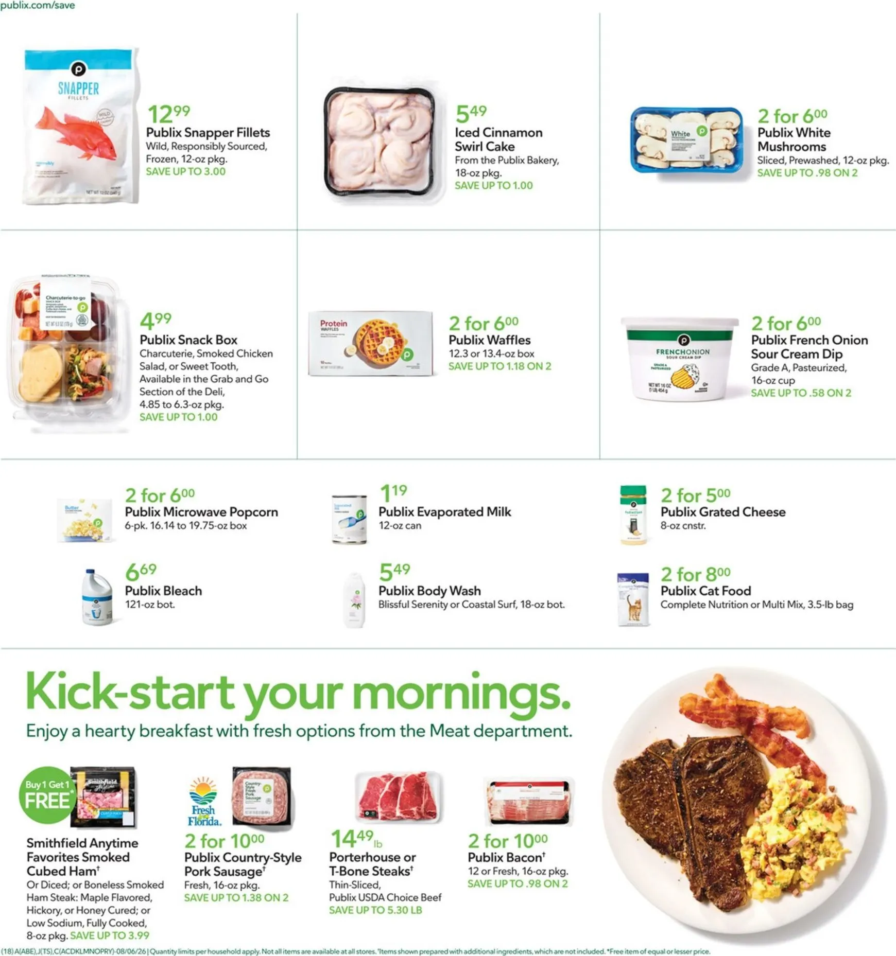 Weekly ad Publix: Save and Go - Deals on Your Dinner Favorites from August 5 to August 11 2026 - Page 18