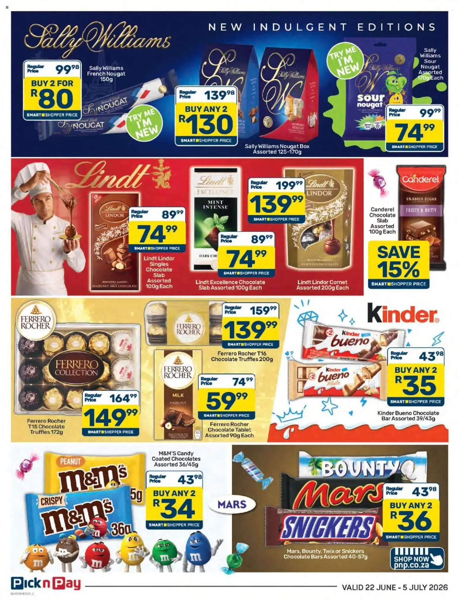 Pick n Pay - Sweets & Treats Specials (22/06/2026 - 05/07/2026) Online from 22 June to 5 July 2026 - Catalogue Page 2