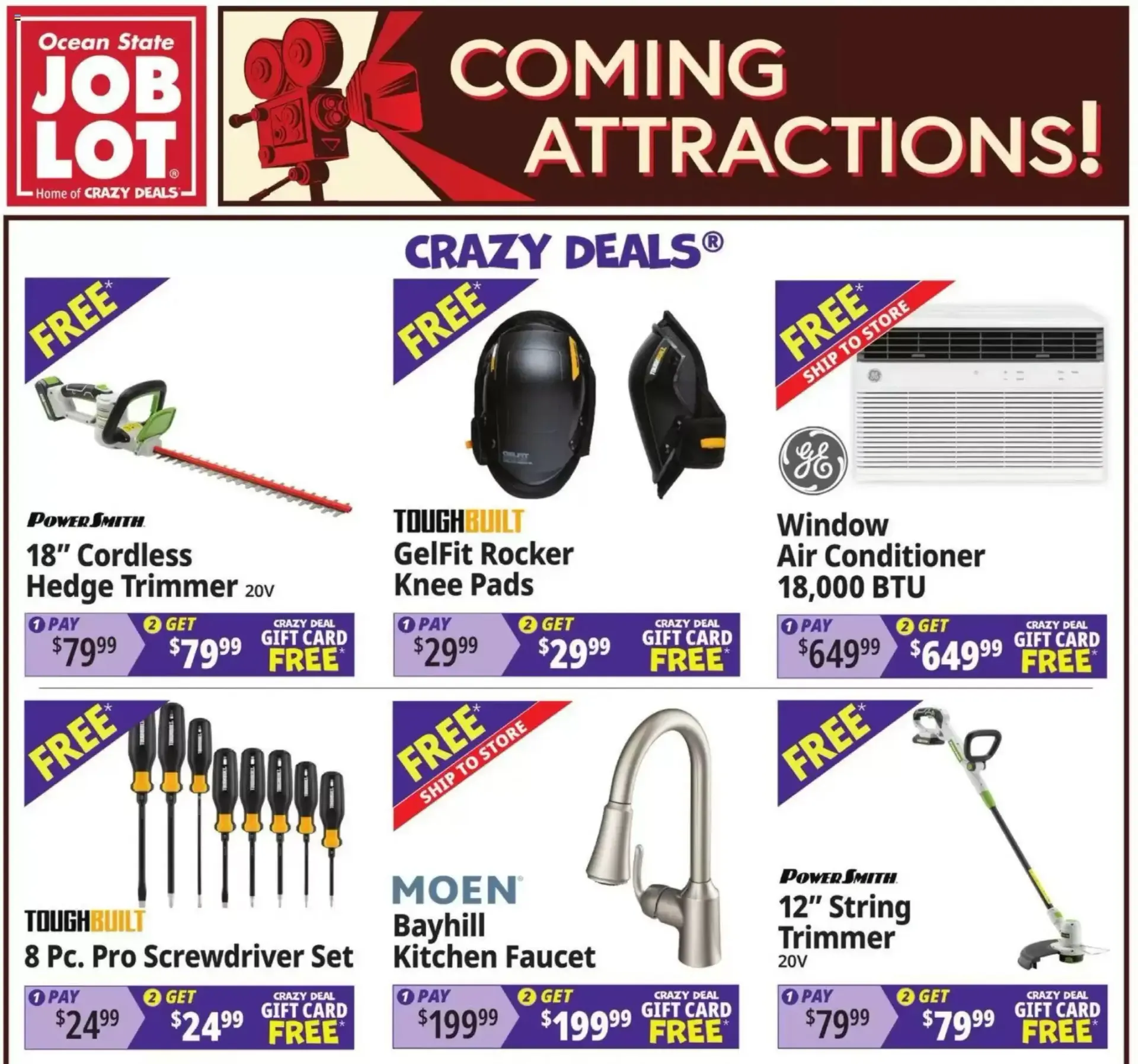 Weekly ad COMING ATTRACTIONS! from August 27 to September 2 2026 - Page 1