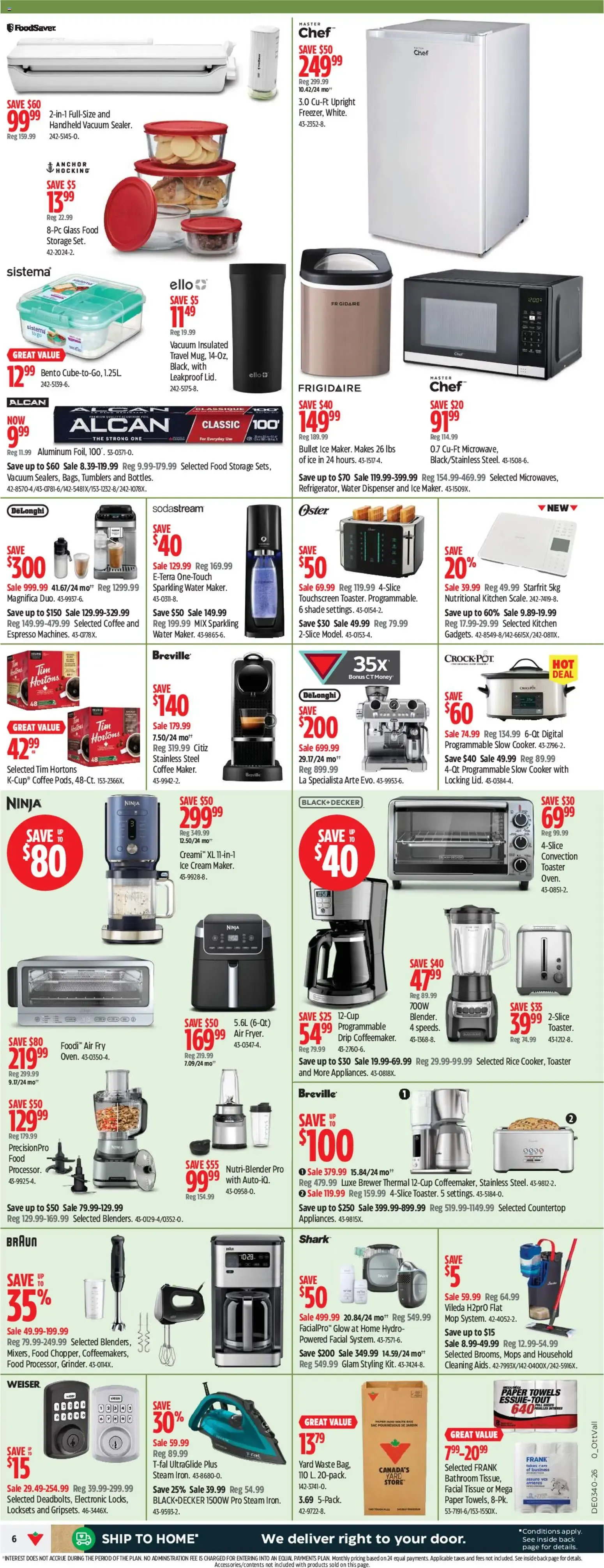 Canadian Tire weekly flyer from Oct 1, 2026 > weekly specials & deals from October 1 to October 7 2026 - flyer page 6