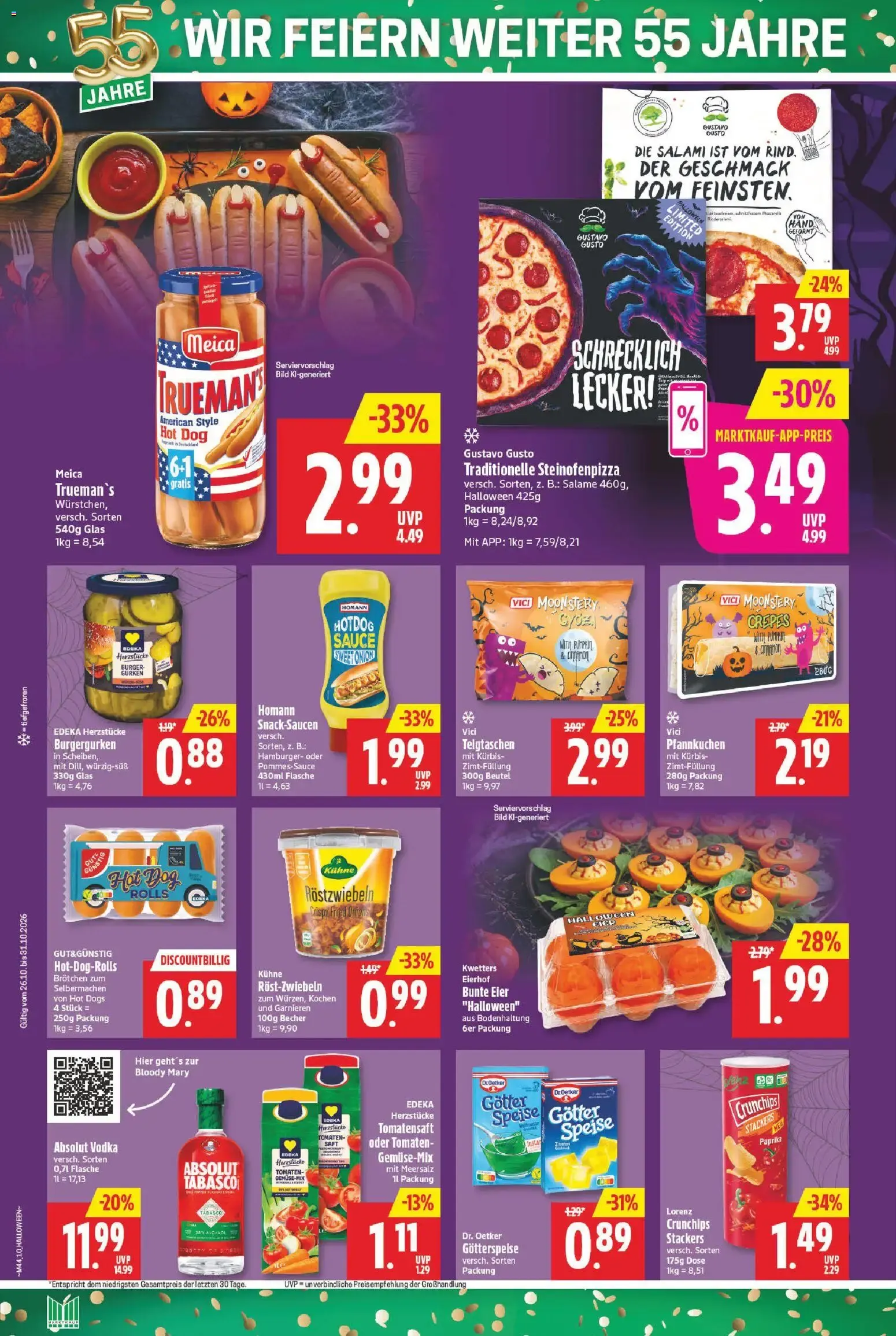 Marktkauf Prospekt (ab 26.10.2026) » Angebote online von 26. Oktober bis 31. Oktober 2026 - Prospekt seite 10