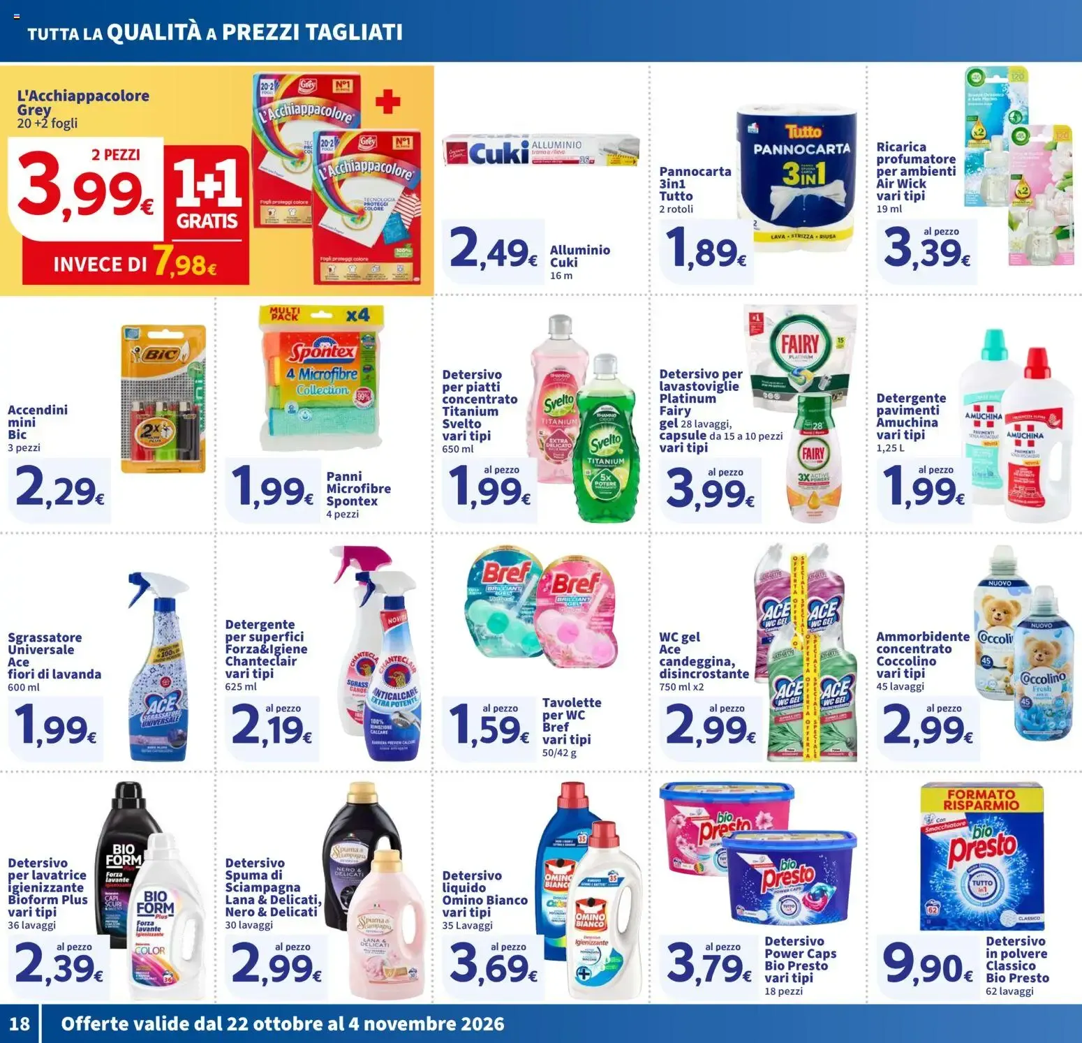 Nuovo SIGMA volantino Superstore dal 22/10/2026 > offerte anteprima 🛍️ da 22 ottobre a 4 novembre di 2026 - Pagina del volantino 18