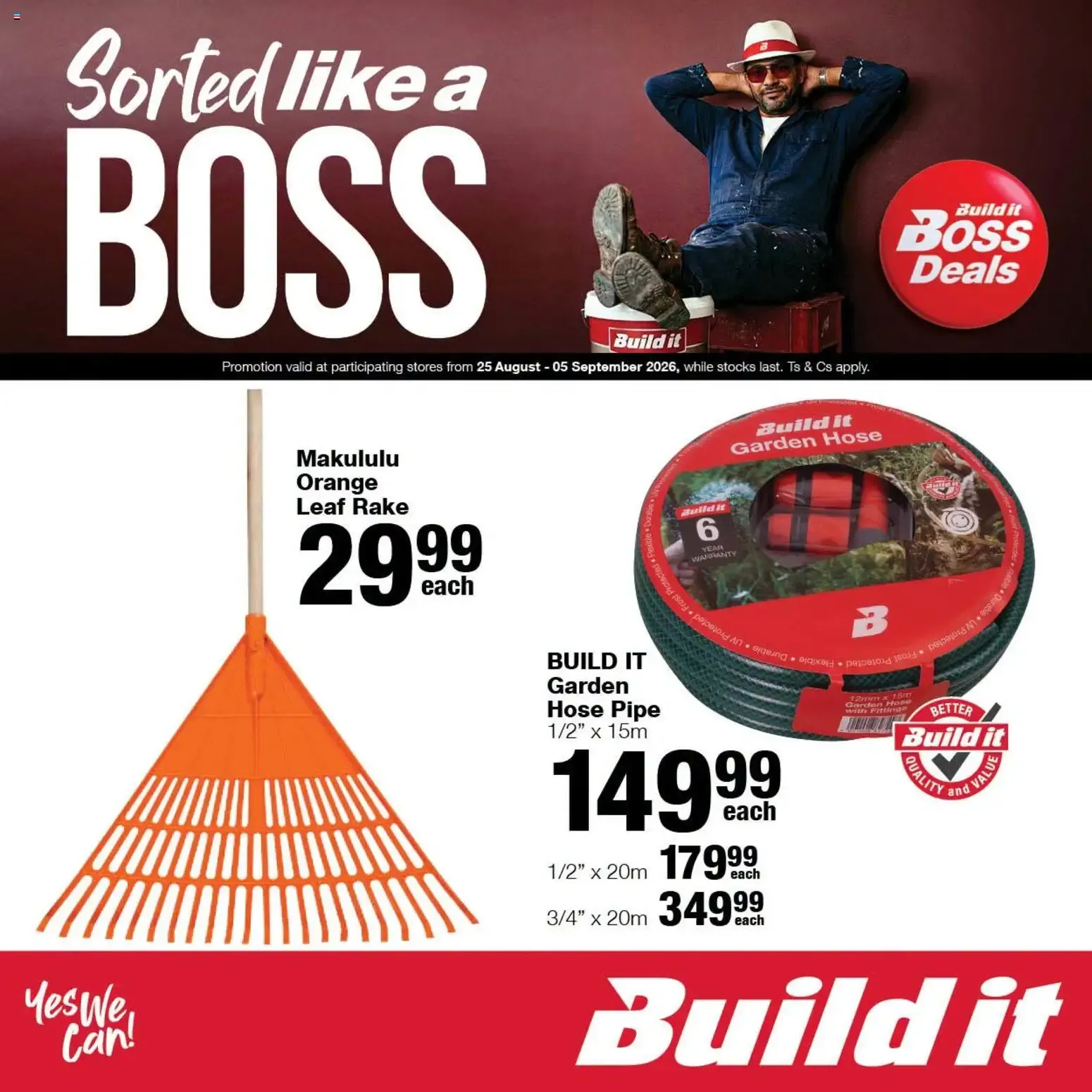 Build It - Sorted like a BOSS from 25 August to 5 September 2026 - Catalogue Page 7