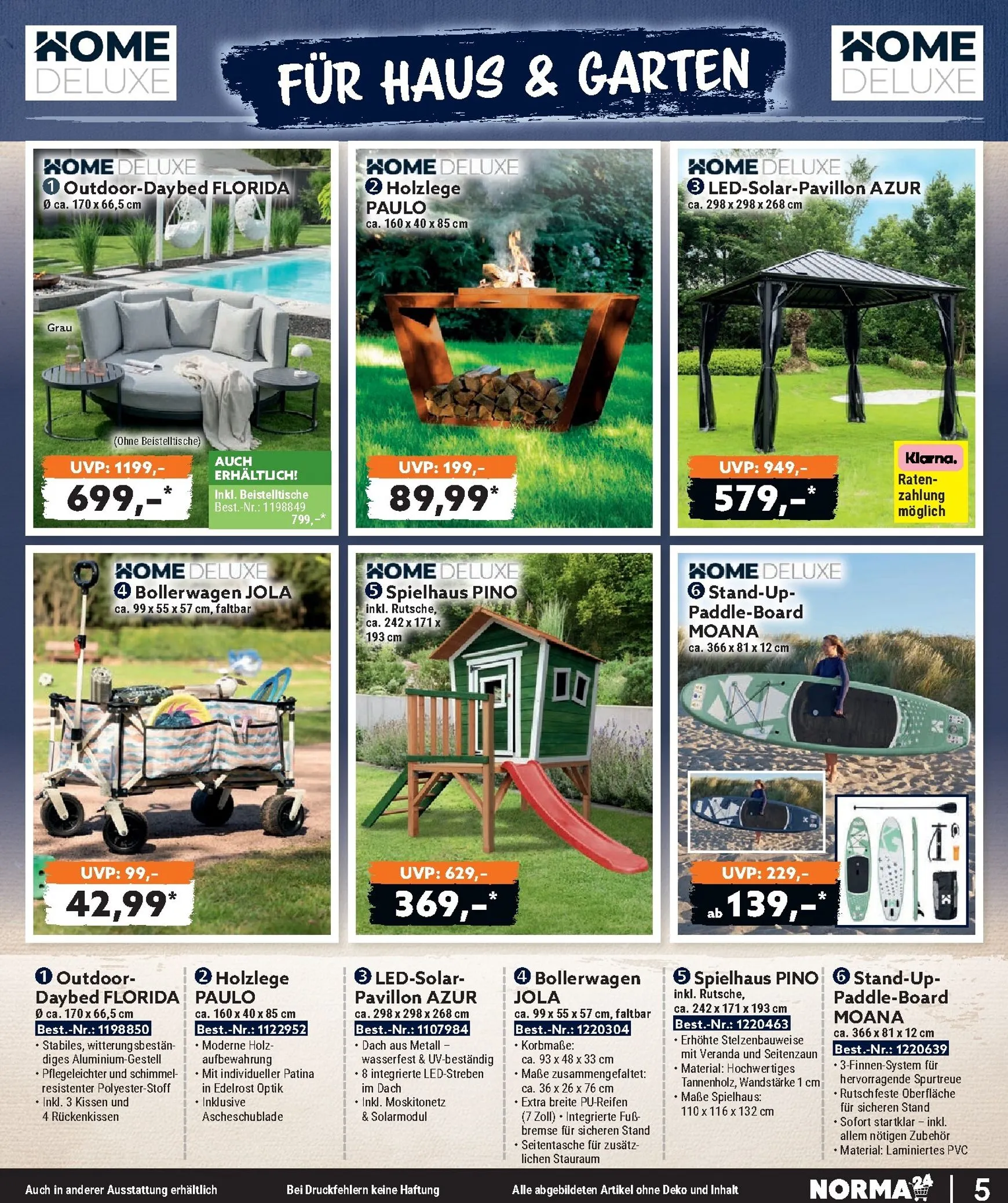 Norma - Bestellmagazin Prospekt – von Montag 01.06.2026 bis Dienstag 30.06.2026 von 1. Juni bis 30. Juni 2026 - Prospekt seite 5