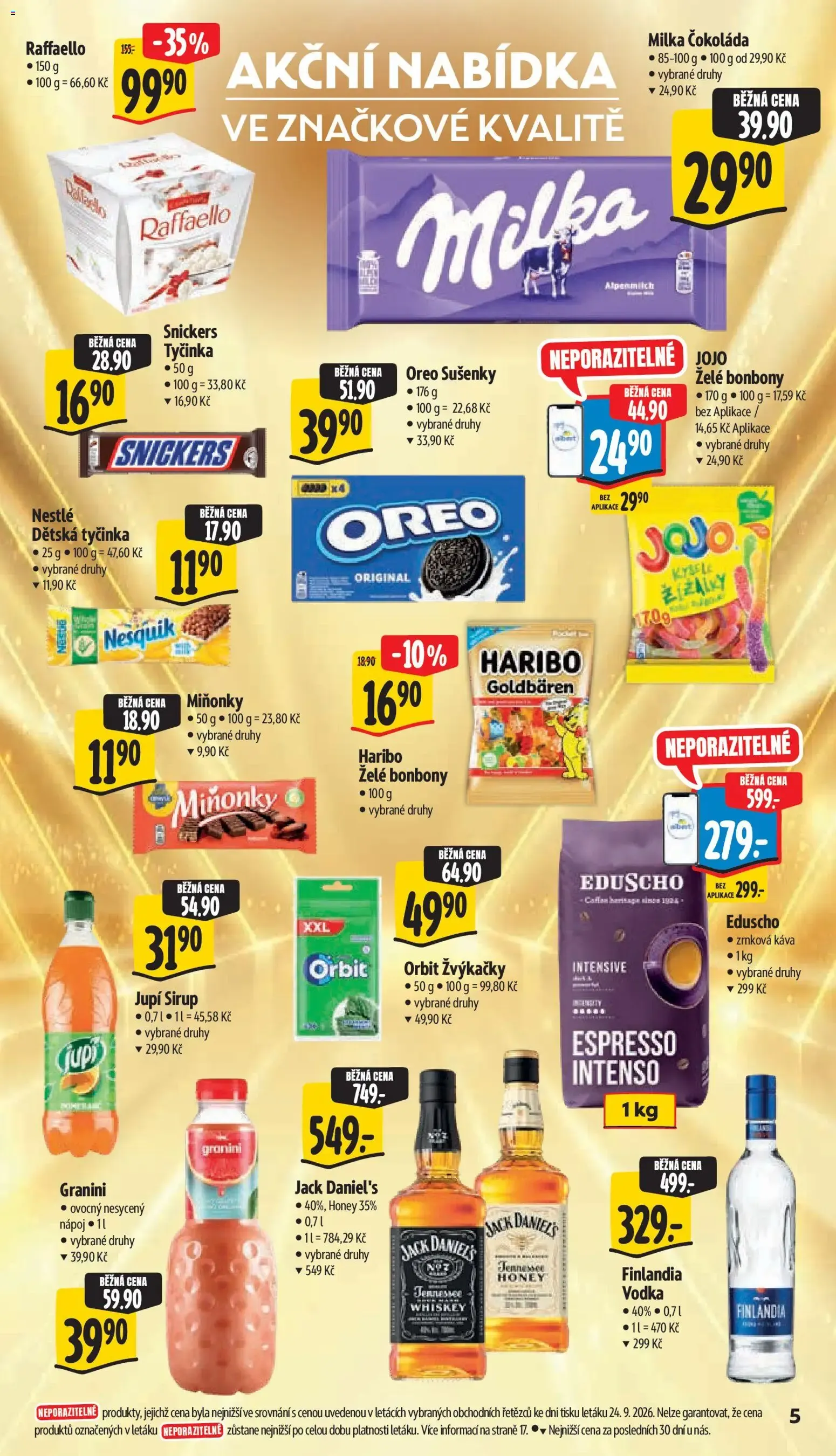 Albert leták - Supermarket Frenštát pod Radhoštěm od 30.09.2026 - Akční leták - 30. září 6. října 2026 - Page 15