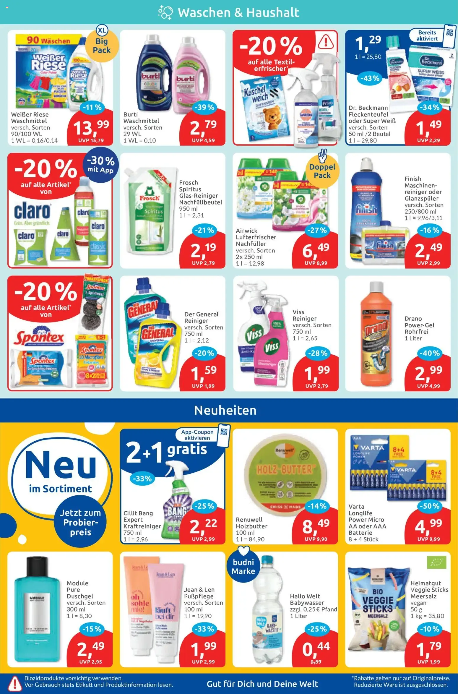 Neue Budni Prospekt (vom 31.08.2026 - 05.09.2026) von 31. August bis 5. September 2026 - Prospekt seite 4