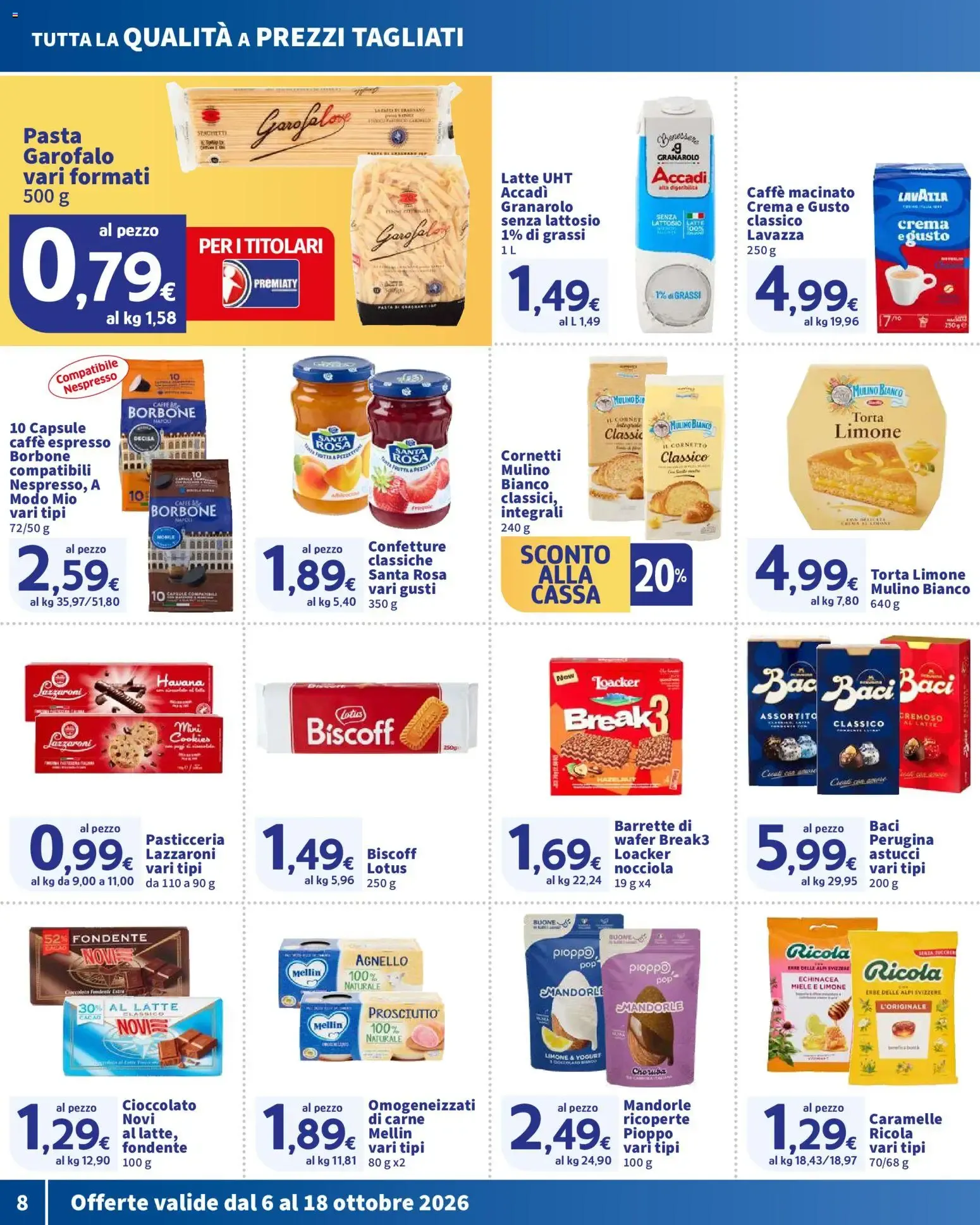 Nuovo SIGMA volantino OK dal 06/10/2026 > offerte anteprima 🛍️ da 6 ottobre a 18 ottobre di 2026 - Pagina del volantino 8