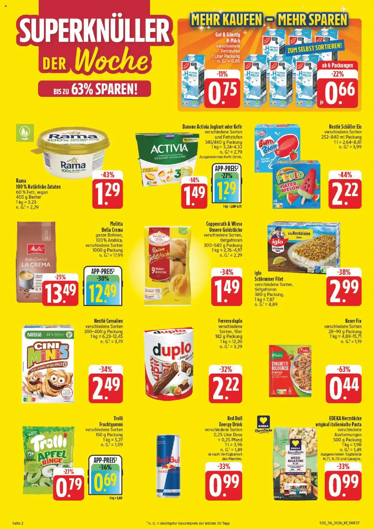 nah & gut Prospekt (ab 31.08.2026) zum Blättern von 31. August bis 5. September 2026 - Prospekt seite 2