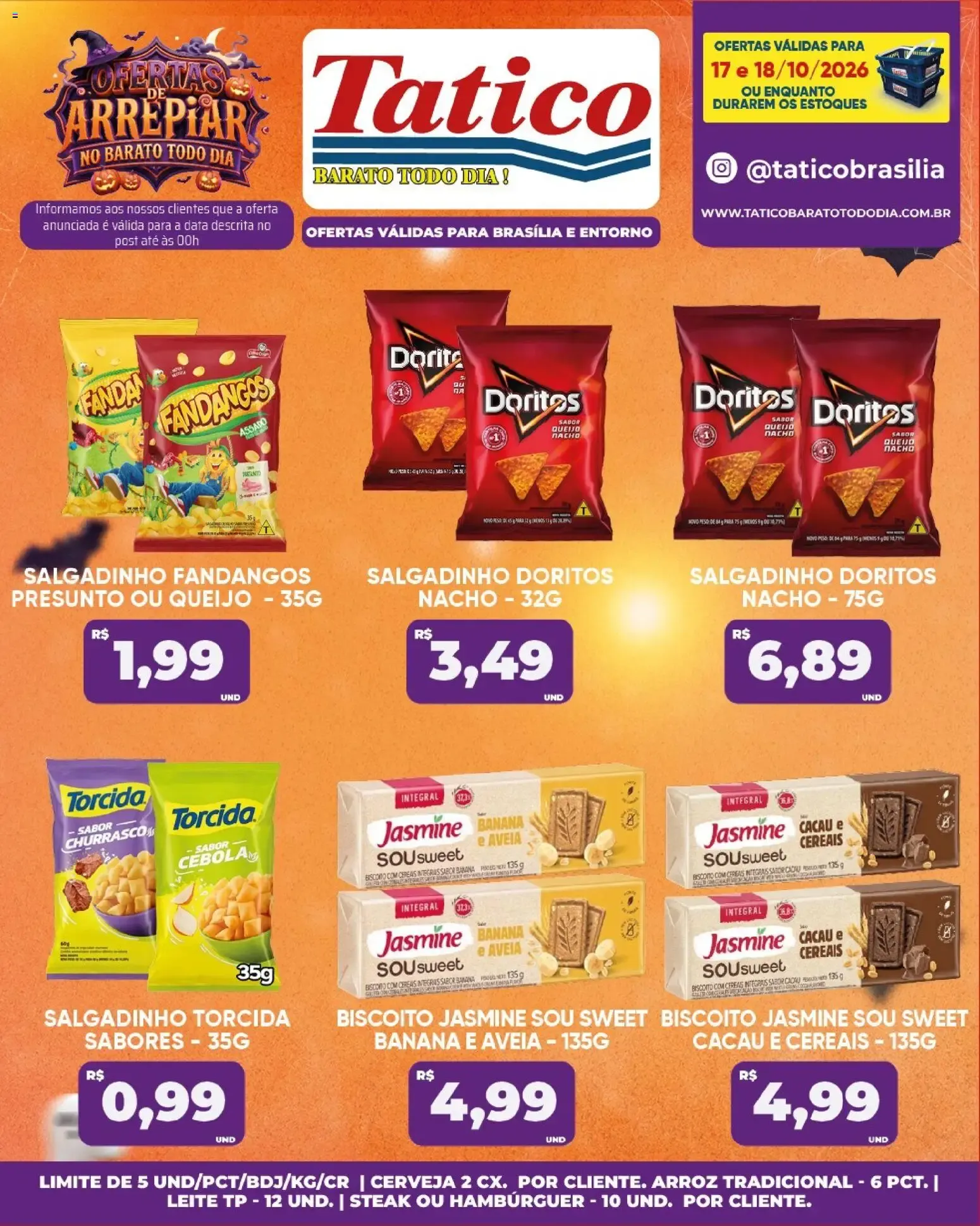 Encarte de Tatico ofertas Fim de Semana de 17/10/2026 | Promoções Online 17 de outubro até 18 de outubro 2026 - Pagina 18
