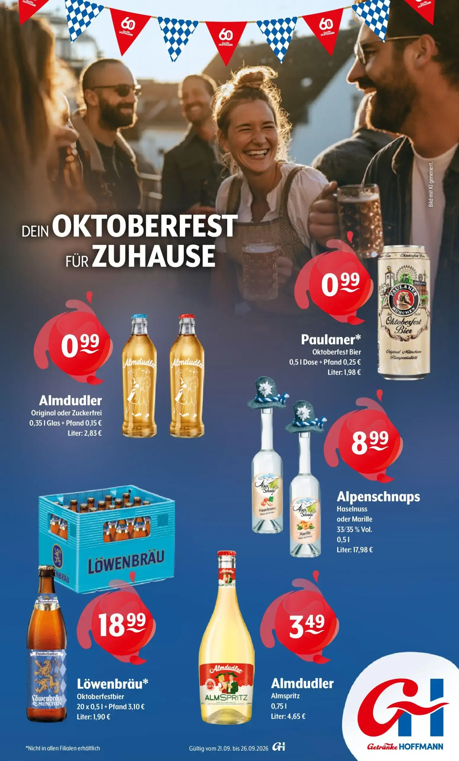 Getränke Hoffmann Prospekt (ab 21.09.2026) zum Blättern von 21. September bis 26. September 2026 - Prospekt seite 10