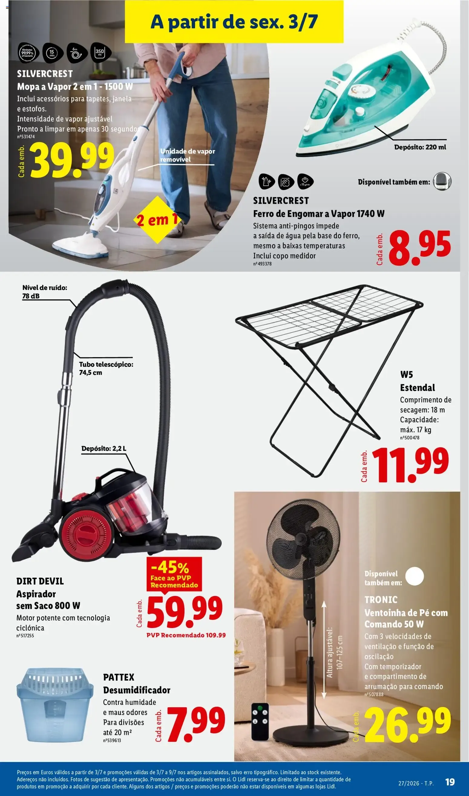 Folheto Lidl Novidades » de 29/06/2026 - 05/07/2026 de 29 de junho até 5 de julho 2026 - Pagina 19