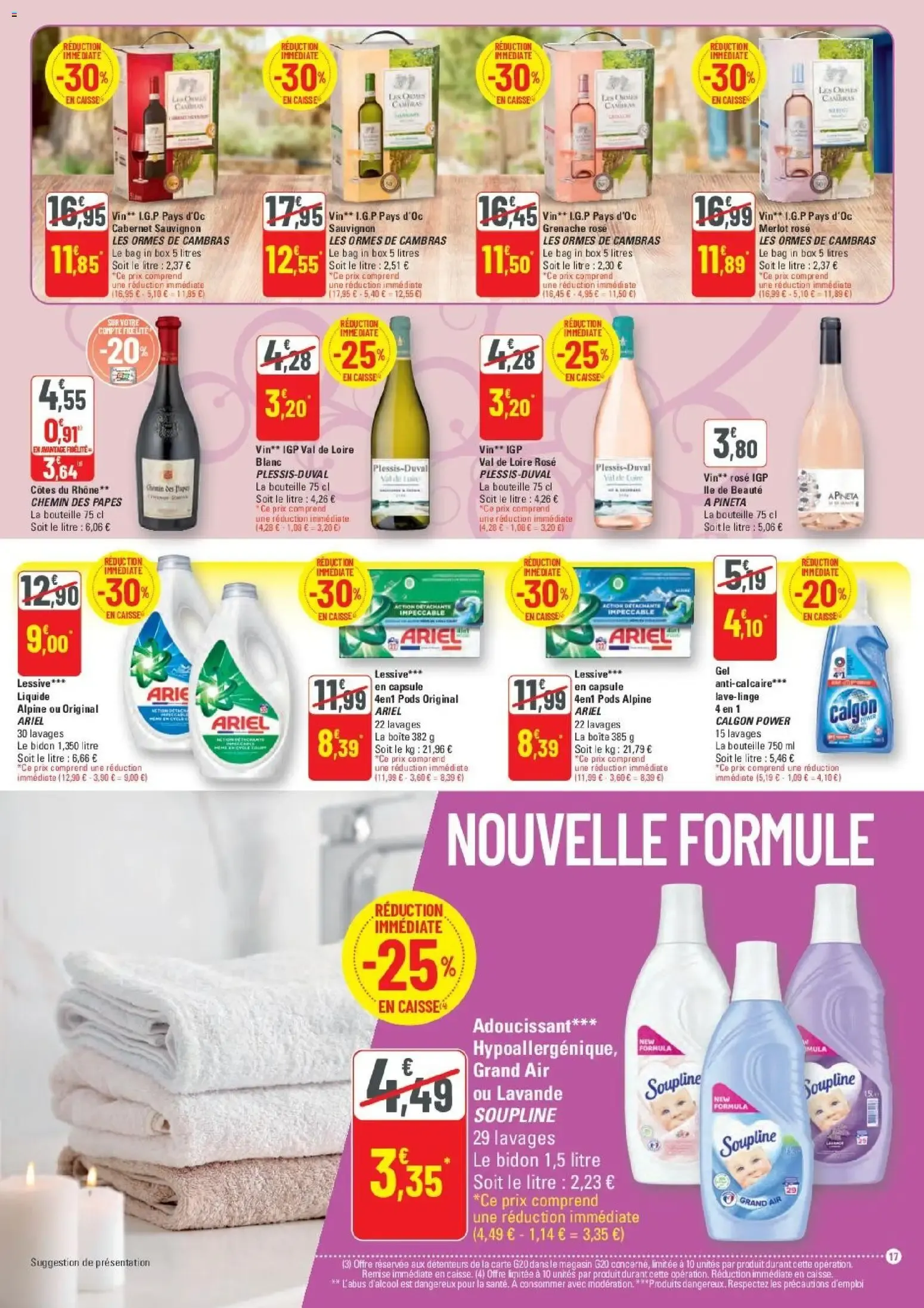 G20 Supermarchés catalogue à partir du 07/10/2026 - promo en ligne du 7 octobre au 18 octobre 2026 - Catalogue page 17