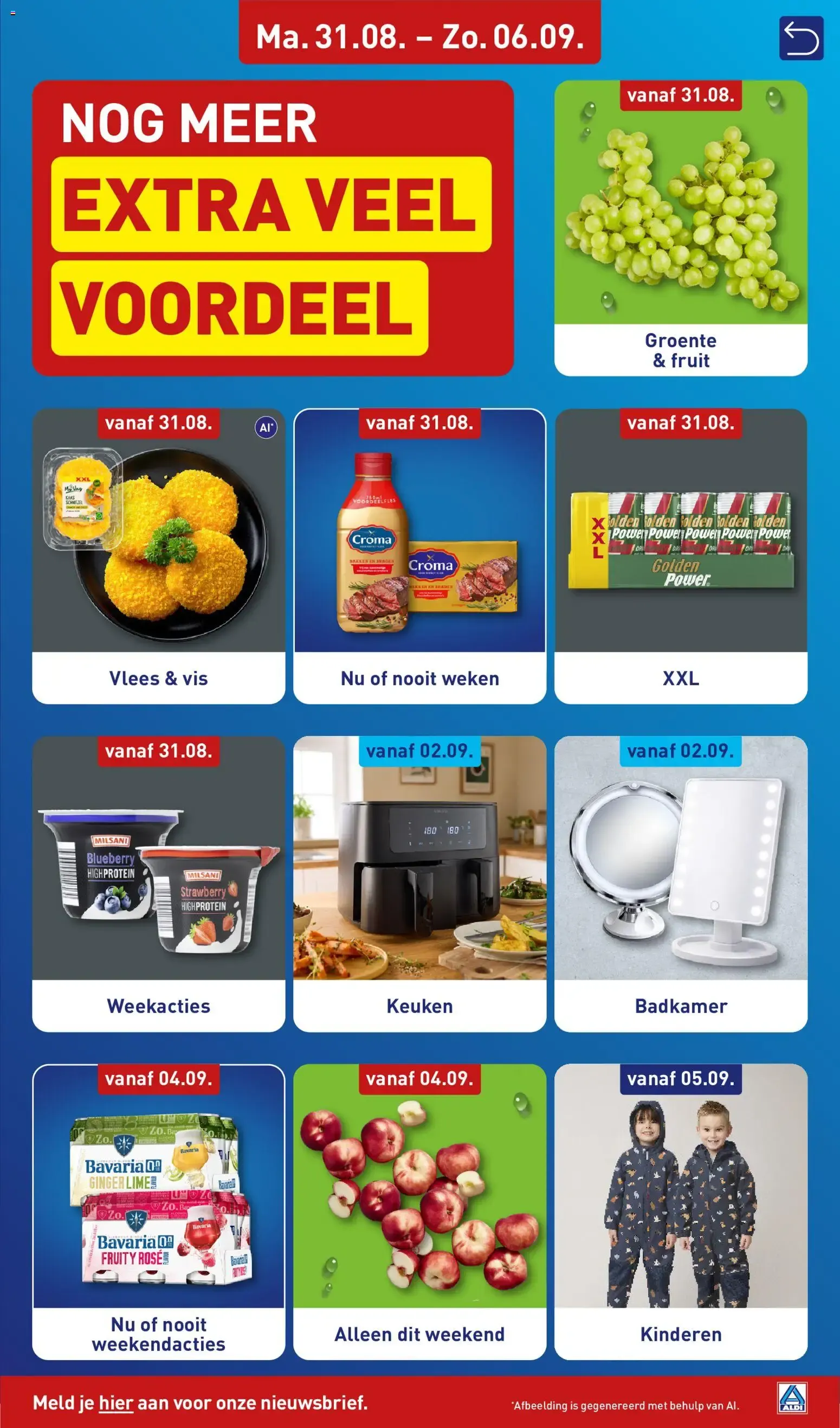 Aldi Fans van Voordeel van 31 augustus tot 6 september 2026 - Folder pagina 3
