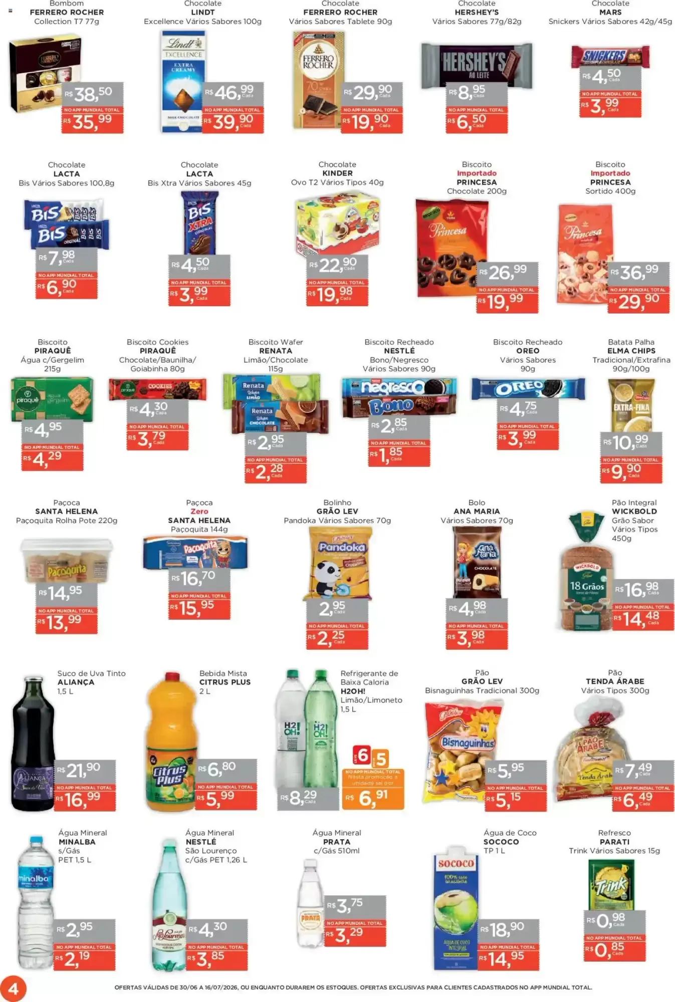 Encarte de Mundial Total - App e Ofertas 30 de junho até 16 de julho 2026 - Pagina 4
