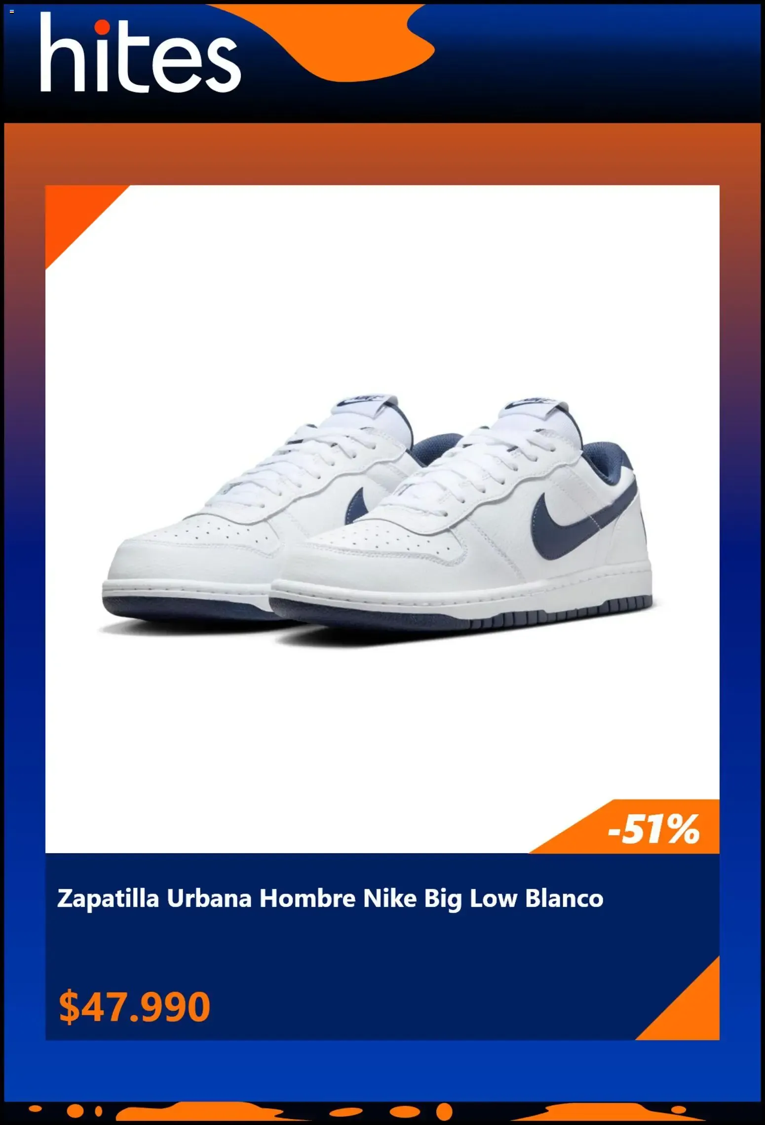 Catálogo de Hites: Zapatillas con descuentos 8 de agosto al 27 de agosto 2026 - Página 3