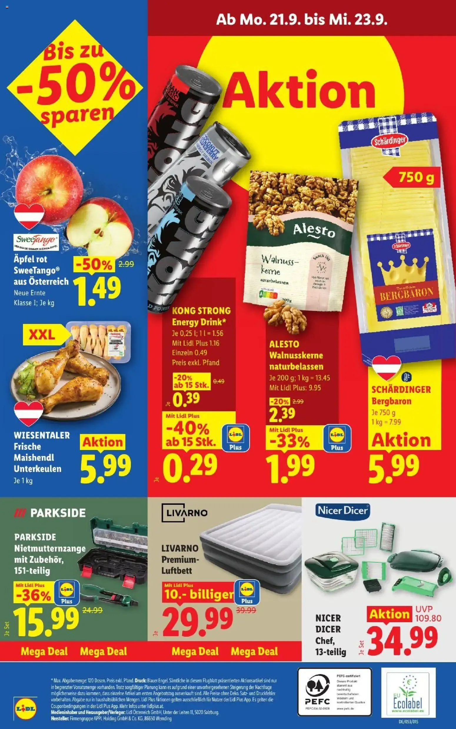 Lidl - Flugblatt ab 17.09.2026 - Angebote ab donnerstag von 17. September bis 19. September 2026 - Flugblätt seite 29