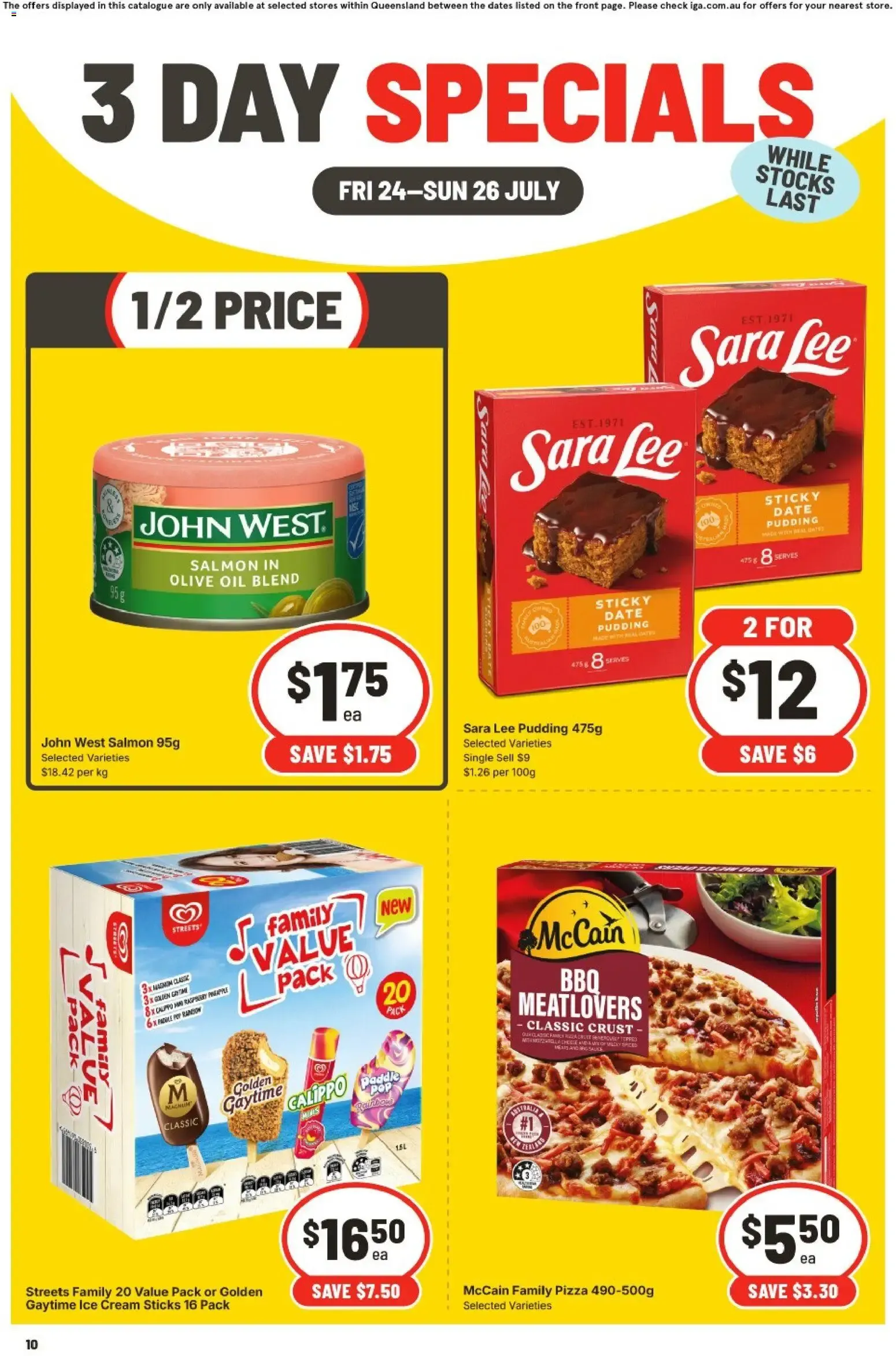 3 DAY SPECIALS - Catalogue valid from 24 July to 26 July 2026 - page 3