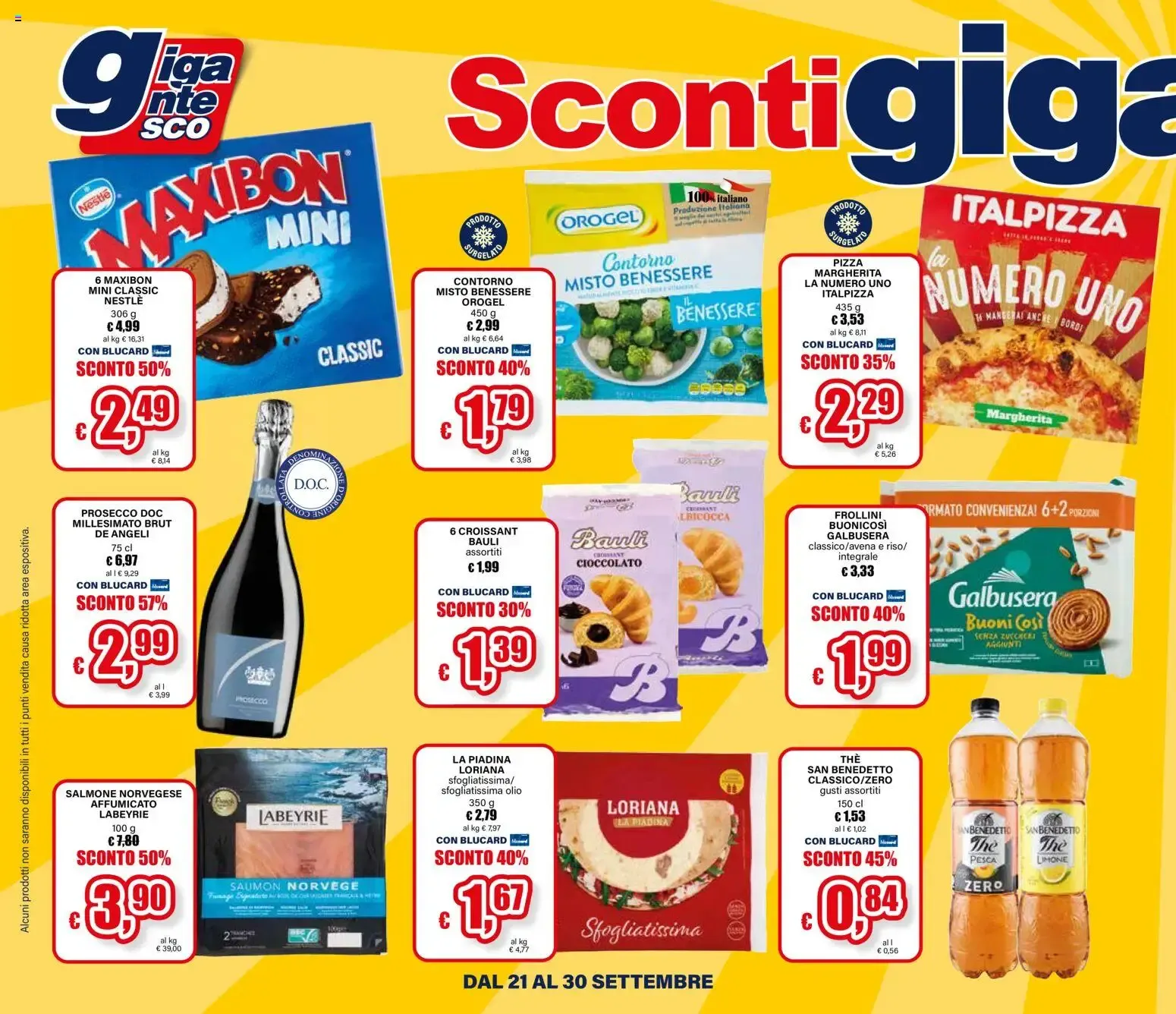 Sconti giganteschi DEDICATI A TE! da 21 settembre a 30 settembre di 2026 - Pagina del volantino 4