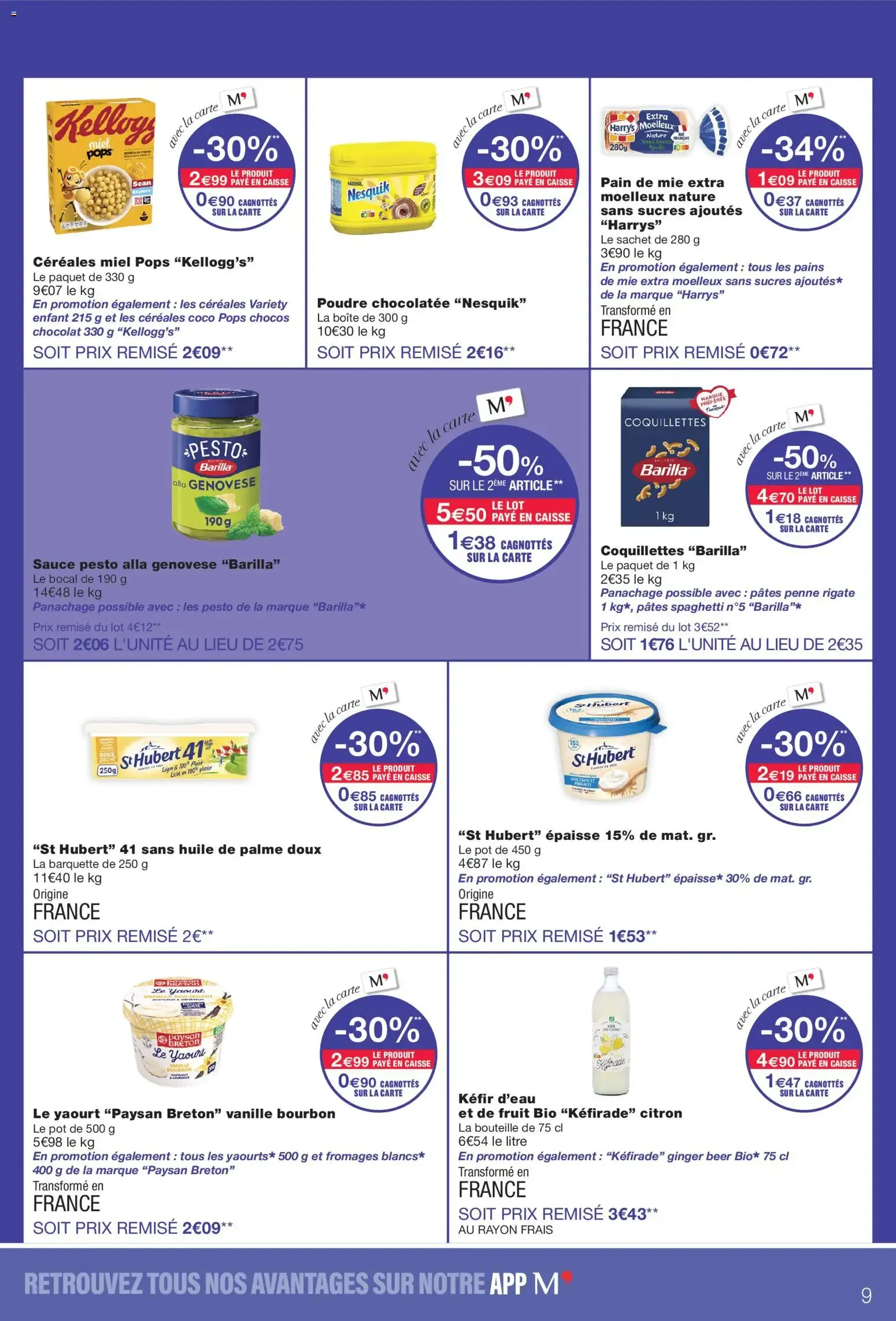 Monoprix catalogue à partir du 28/07/2026 - promo en ligne du 28 juillet au 9 août 2026 - Catalogue page 9