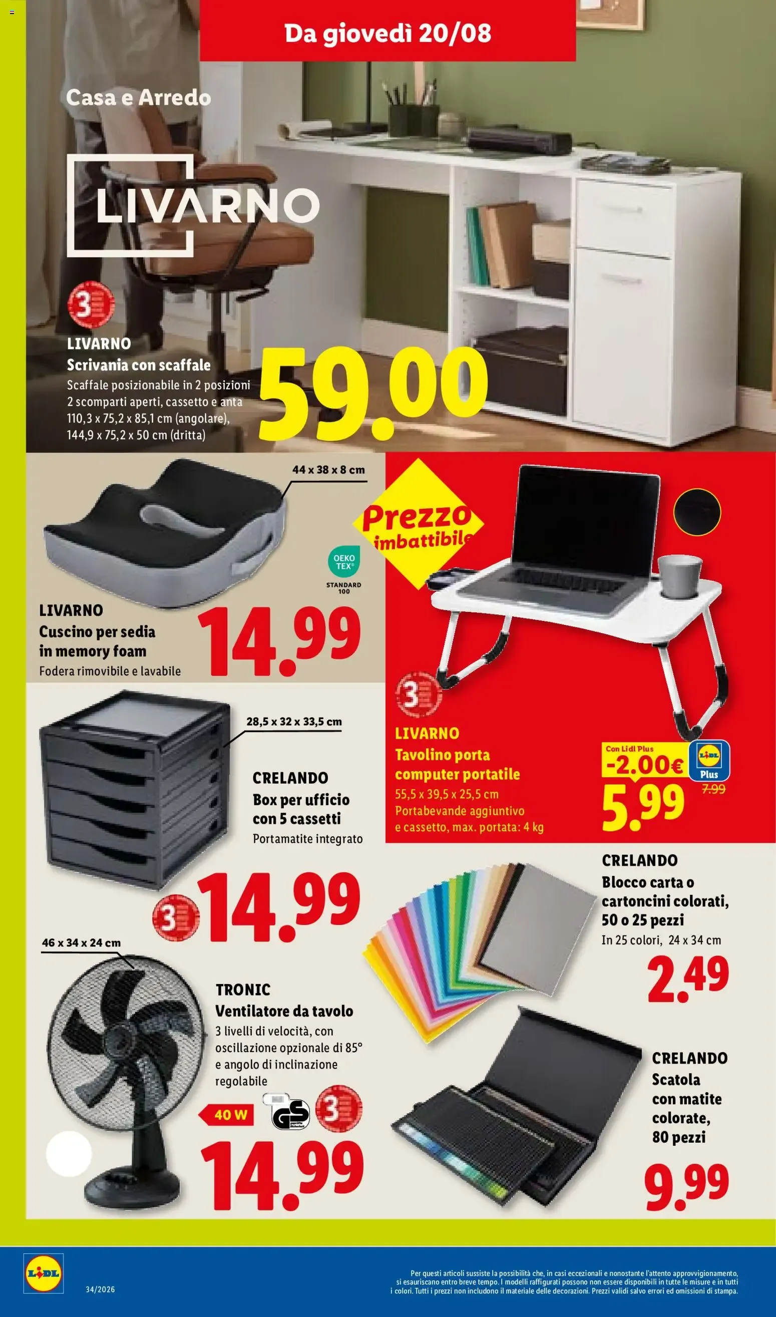 NUOVO LIDL volantino dal 20/08/2026 della prossima settimana da 20 agosto a 26 agosto di 2026 - Pagina del volantino 23