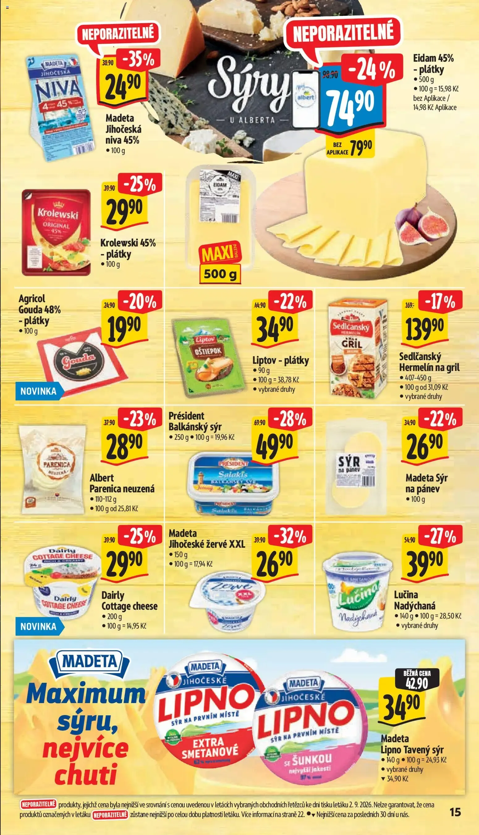 Albert leták - Hypermarket od 09.09.2026 - Akční leták - 9. září 15. září 2026 - Page 23