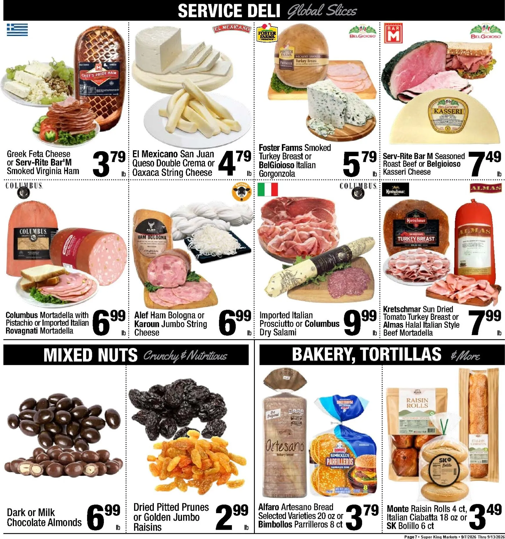 Weekly ad Current Super King leaflet valid from Monday 09/07/2026 to Sunday 09/13/2026 from September 7 to September 13 2026 - Page 8