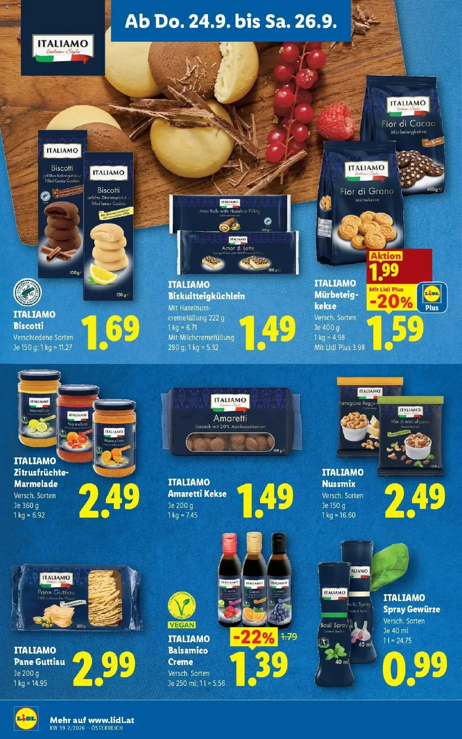 Lidl Flugblatt - Wien ab 24.09.2026 - Angebote ab donnerstag von 24. September bis 26. September 2026 - Flugblätt seite 12