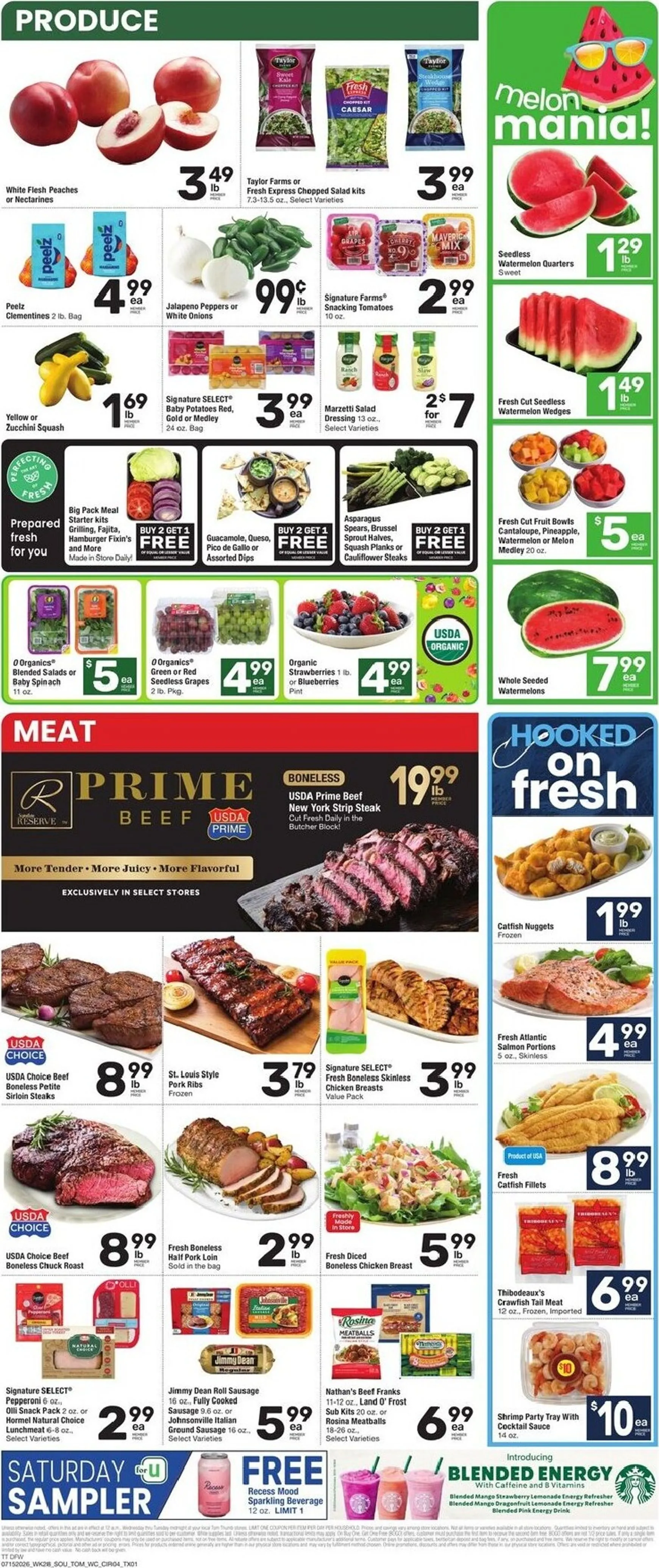 Weekly ad Current Tom Thumb leaflet valid from Wednesday 07/15/2026 to Tuesday 07/21/2026 from July 15 to July 21 2026 - Page 4