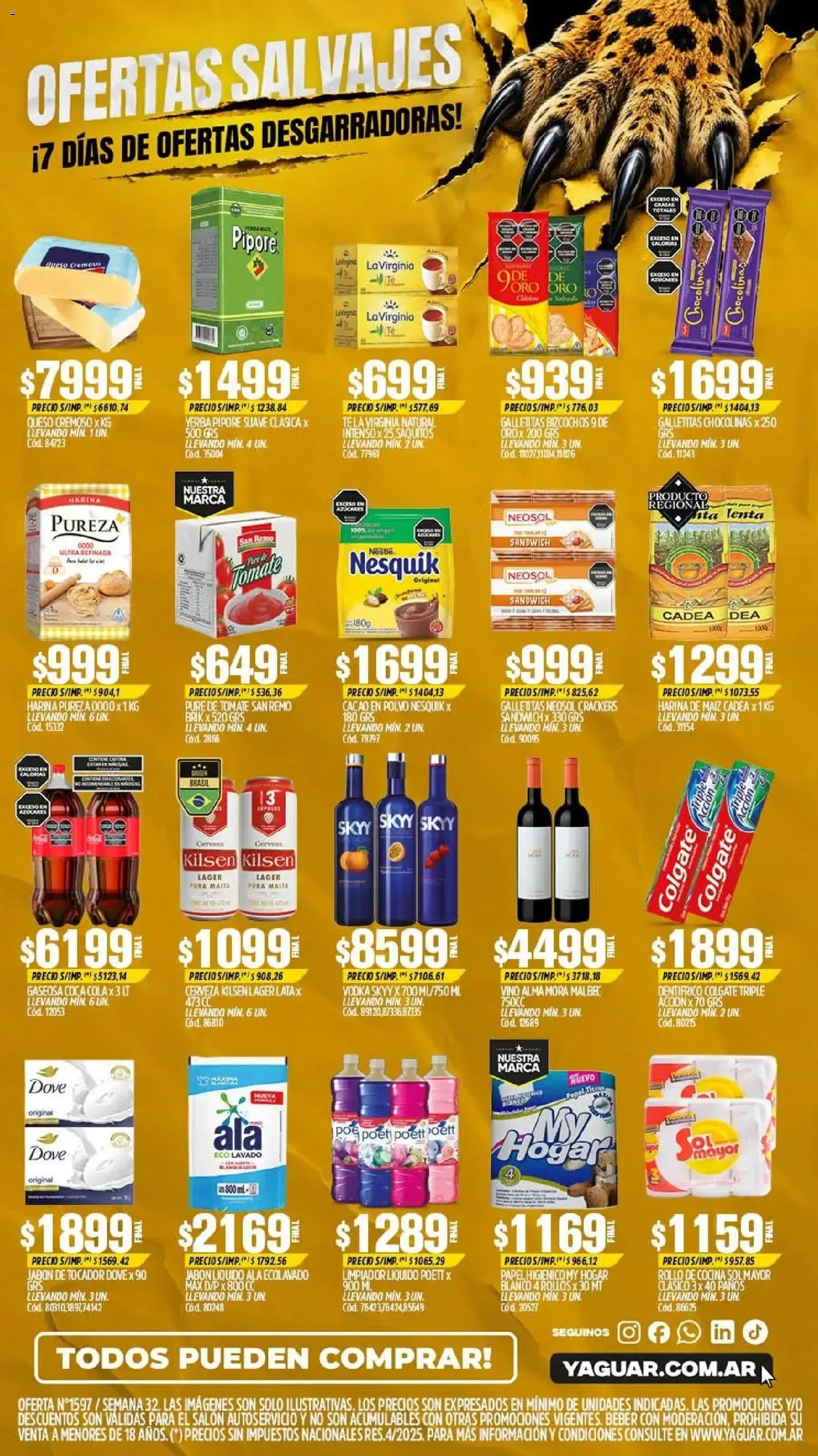 Ofertas de Mayorista Yaguar - Ofertas Salvajes 3 de agosto al 9 de agosto 2026 - Página 2 del catálogo