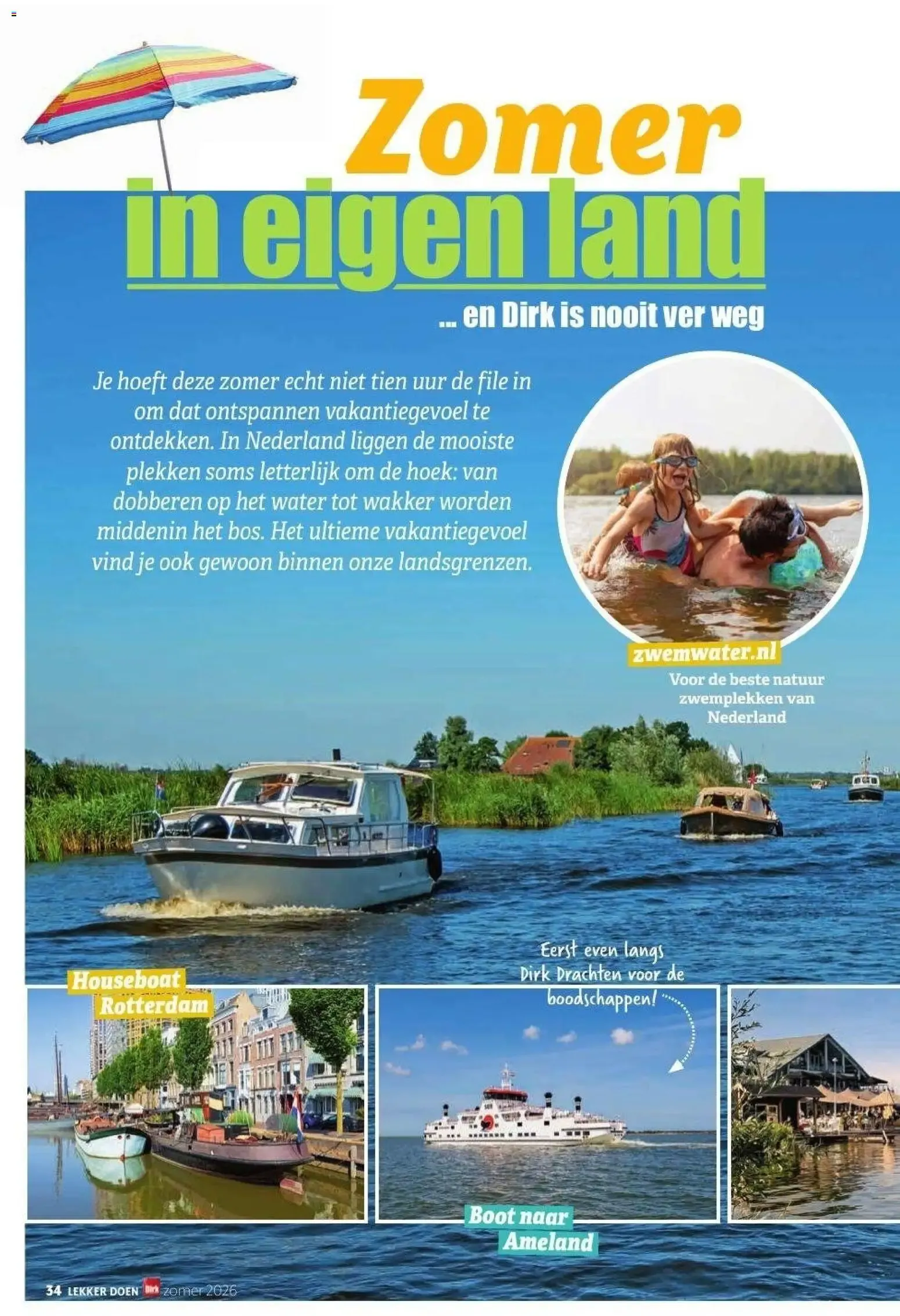 Lekker doen - Zomer 2026 van 24 juni tot 31 augustus 2026 - Folder pagina 34