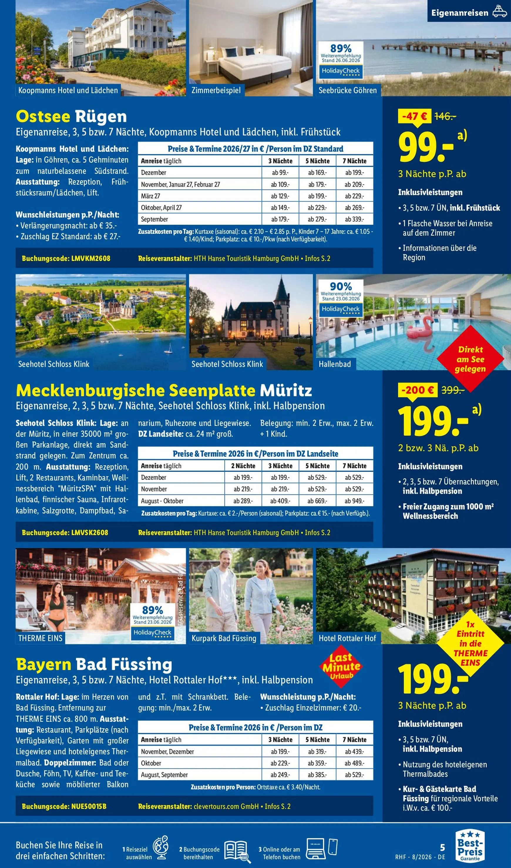 Lidl-Reisen: Spontan dem Alltag entfliehen von 29. Juli bis 31. August 2026 - Prospekt seite 5
