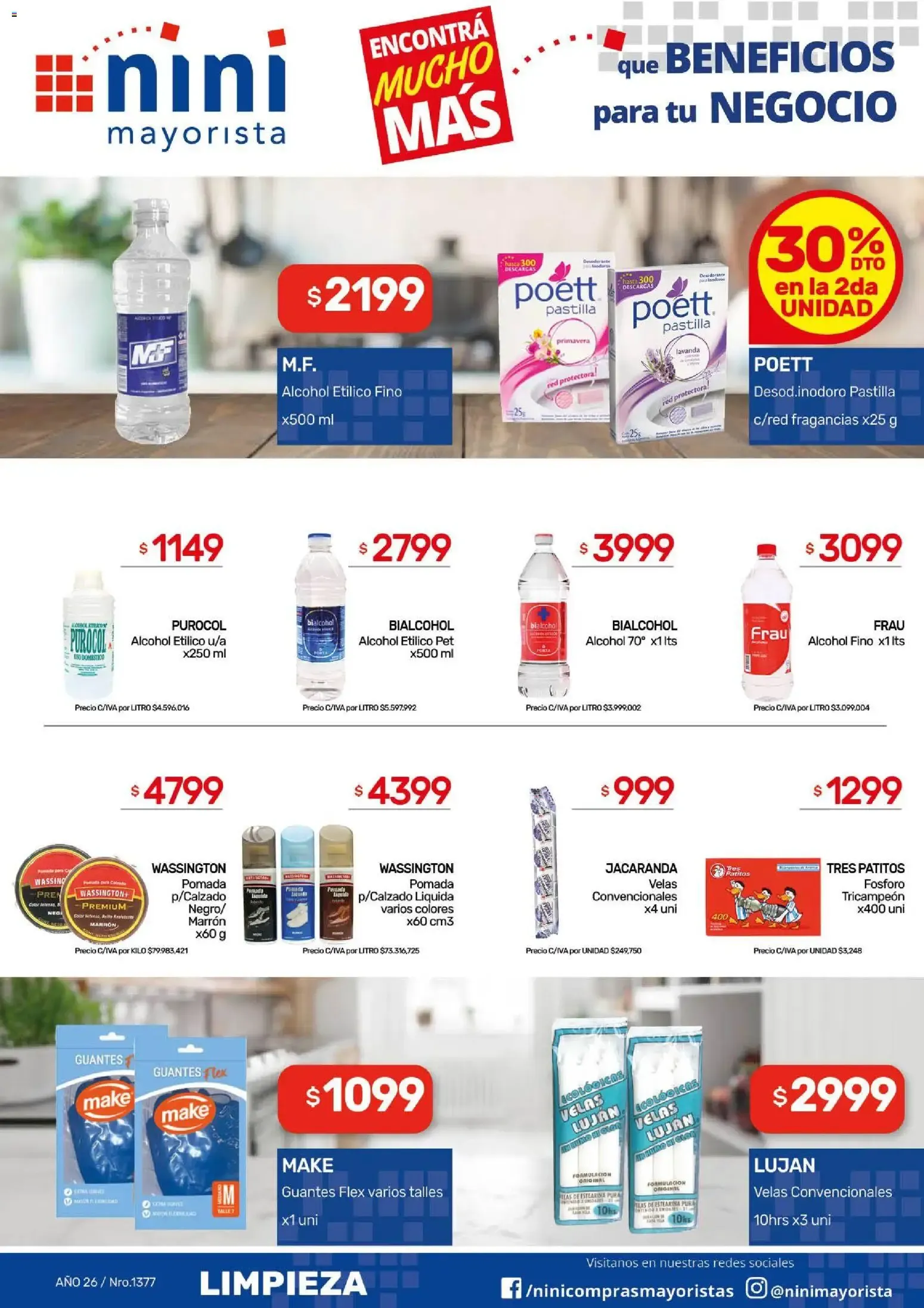 Ofertas de NINI Mayorista catálogo del 14/09/2026 - 20/09/2026 14 de septiembre al 20 de septiembre 2026 - Página 14 del catálogo