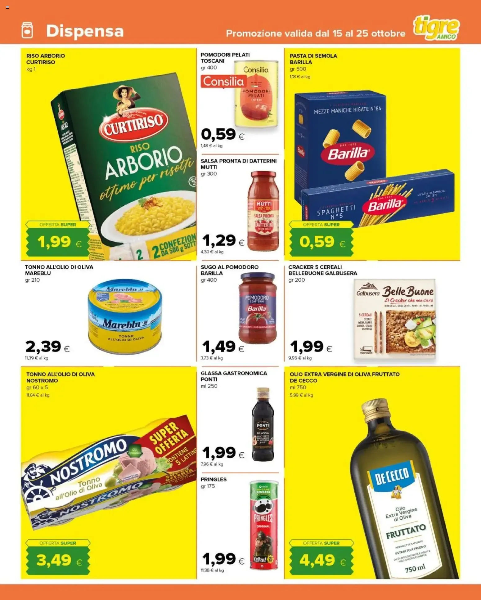 Nuova Apertura Supermercato Tigre Amico Roma da 15 ottobre a 25 ottobre di 2026 - Pagina del volantino 7
