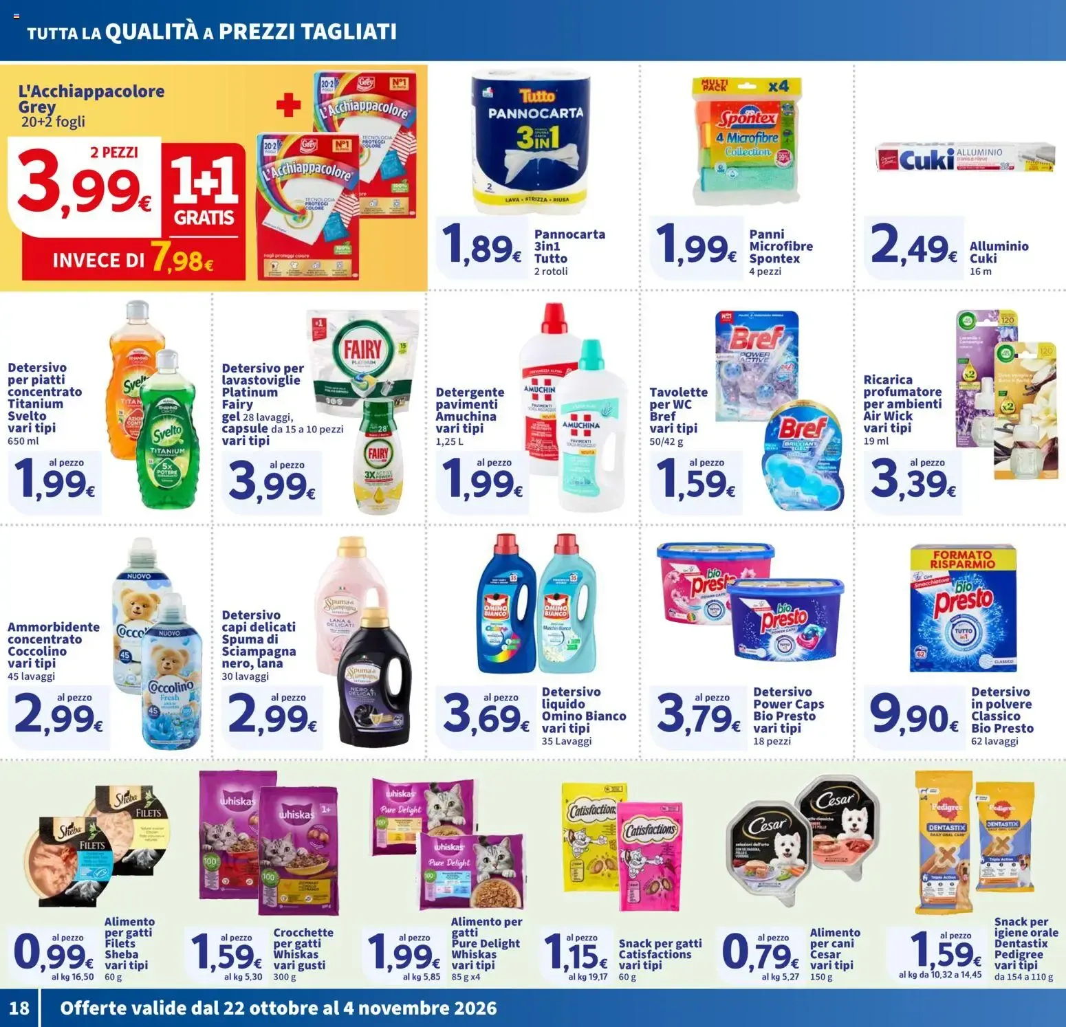 Nuovo SIGMA volantino Toscana dal 22/10/2026 > offerte anteprima 🛍️ da 22 ottobre a 4 novembre di 2026 - Pagina del volantino 18