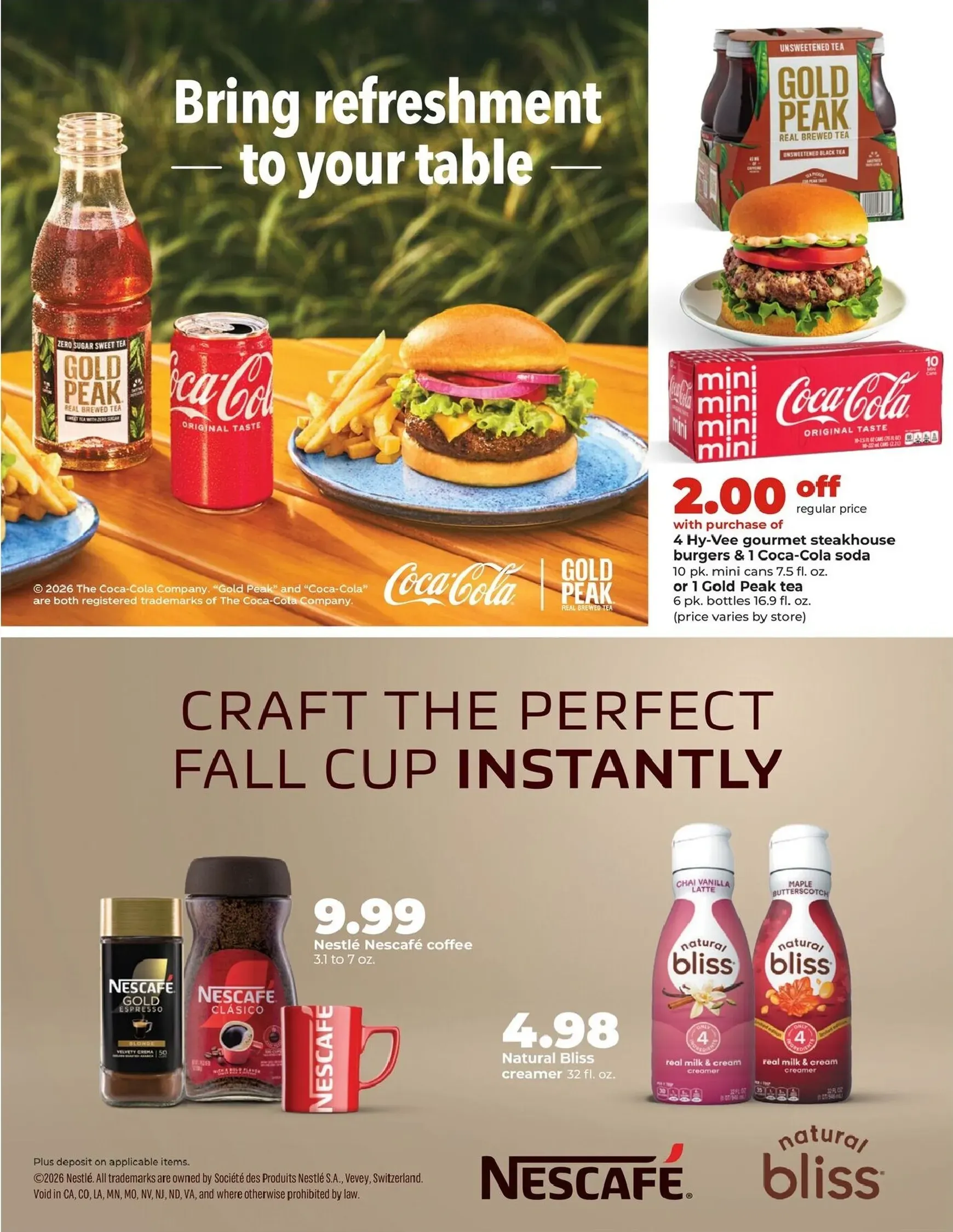 Weekly ad Current Hy Vee - September leaflet valid from Monday 08/31/2026 to Sunday 09/27/2026 from August 31 to September 27 2026 - Page 2