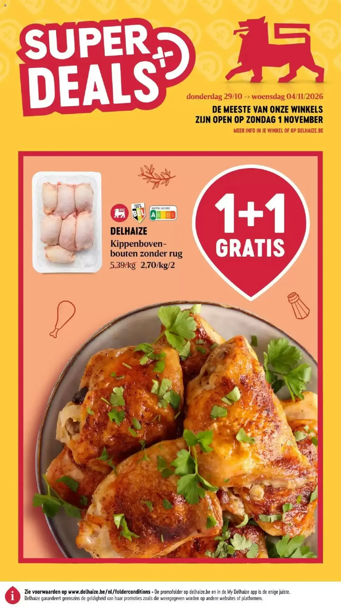 SUPER DEALS van 29 oktober tot 4 november 2026 - folder pagina 1