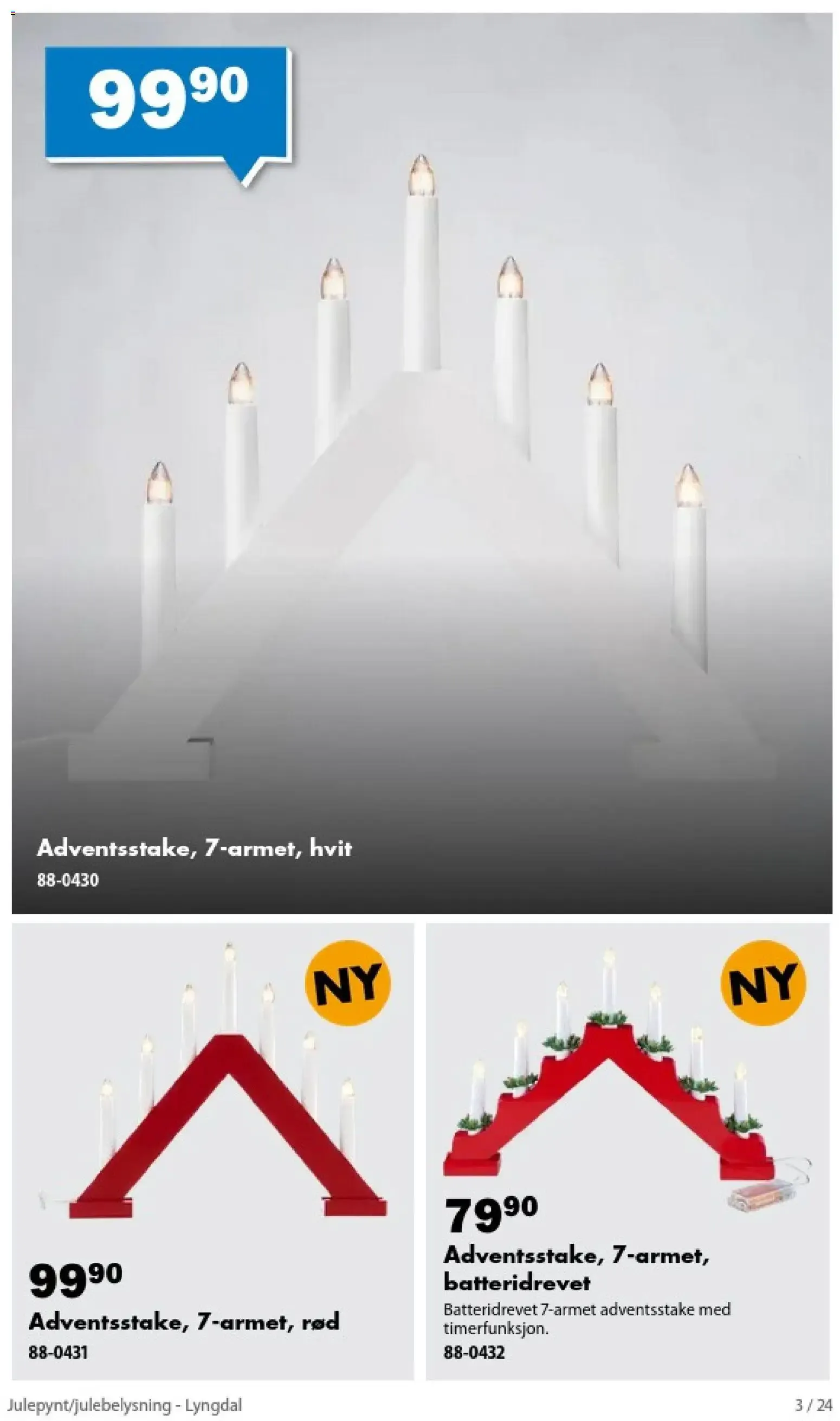 Biltema: Alt til julen! fra 18. oktober til 24. desember 2026 - kundeavisside 3