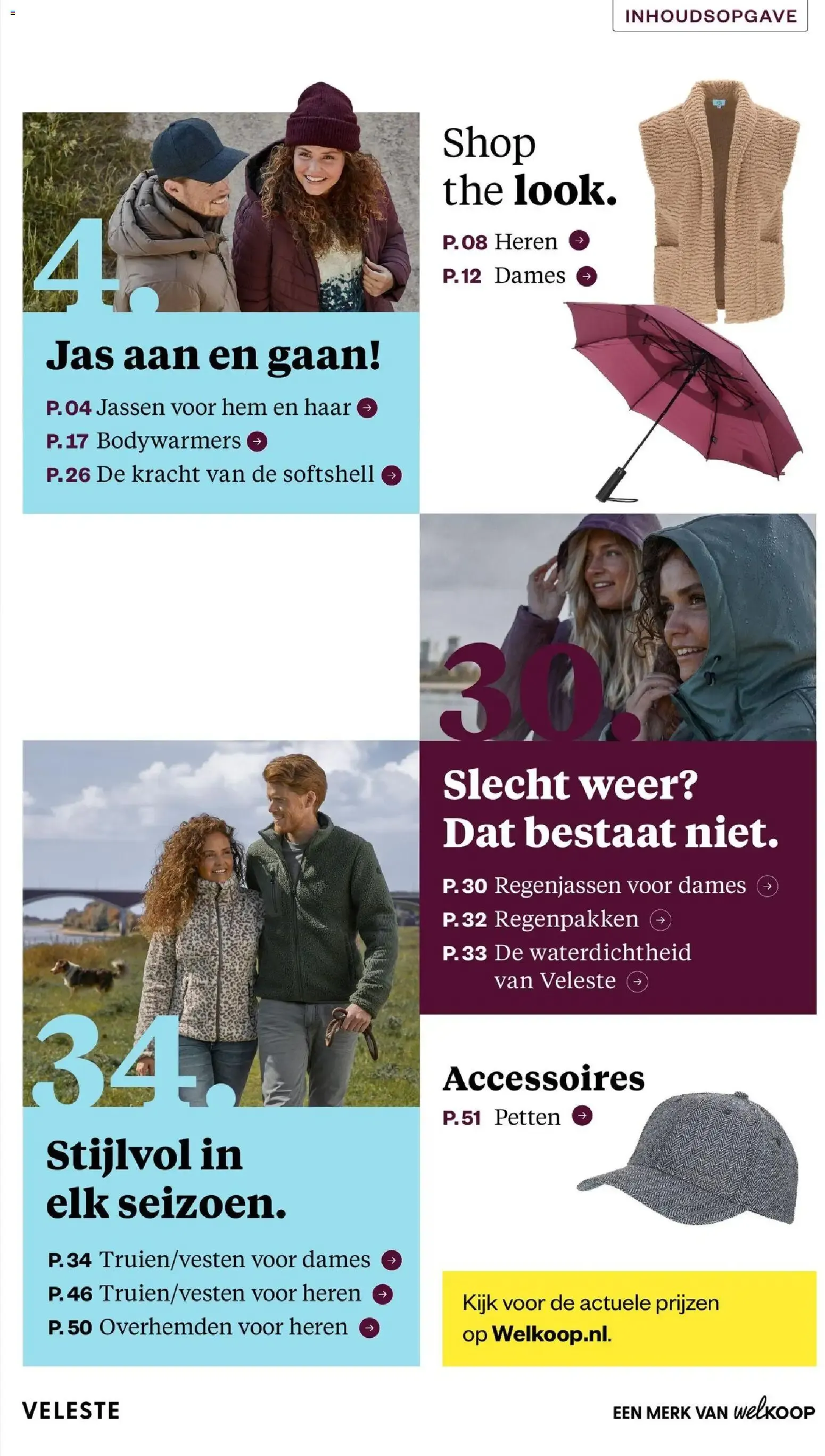 Veleste - Buiten voelt beter met Veleste. Najaarscollectie 2026 van 28 augustus tot 31 oktober 2026 - Folder pagina 3