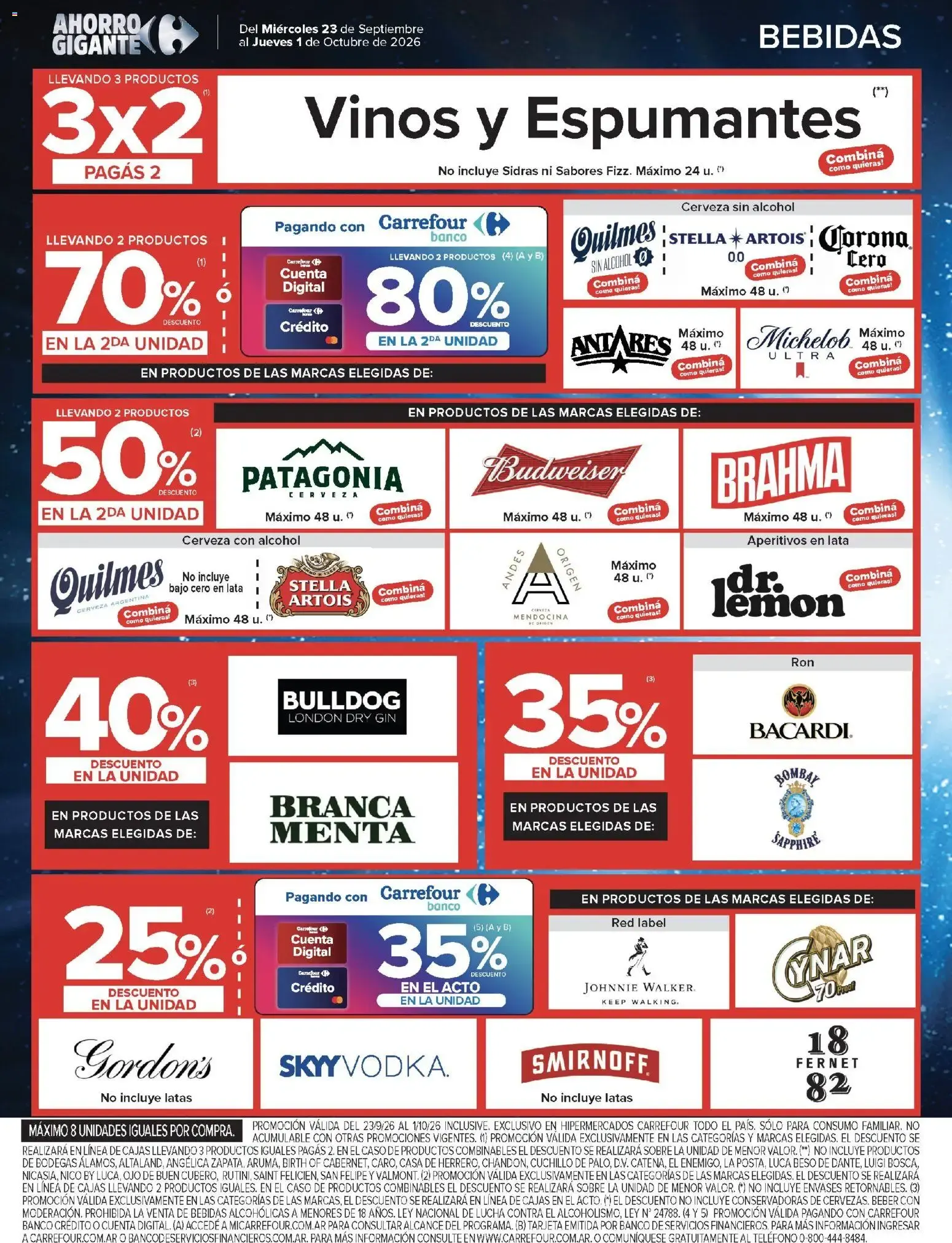 Ofertas de Carrefour - Carrefour Hiper Ofertas || del 23/09/2026 - 02/10/2026 || Promociones 23 de septiembre al 1 de octubre 2026 - Página 13 del catálogo